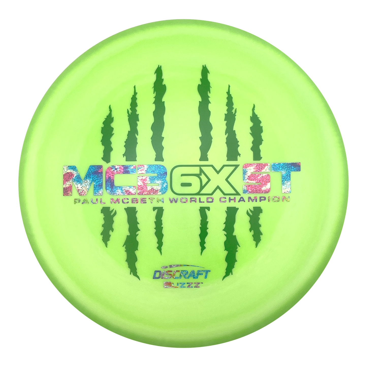 Discraft Buzzz - 6x Paul McBeth - ESP - Light Green