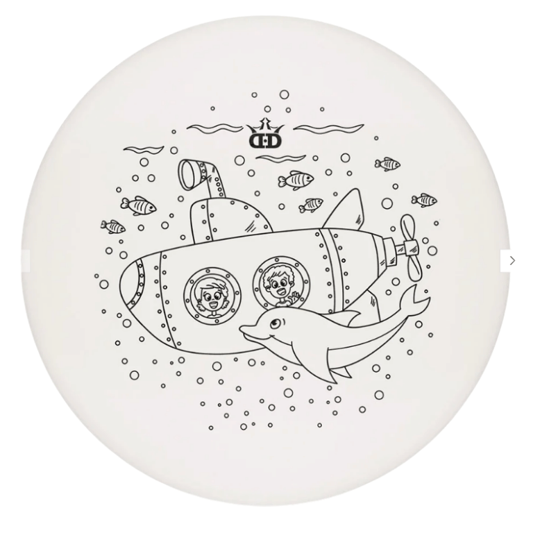 Dynamic Discs Motive -Coloring Book Series DyeMax - Submarine