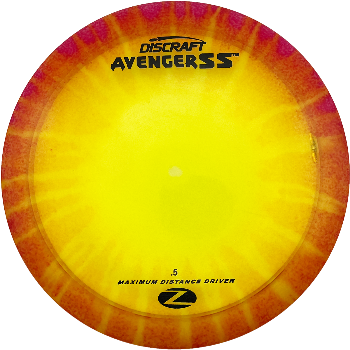 Discraft Avenger SS - Z Fly Dye - Orange/Yellow