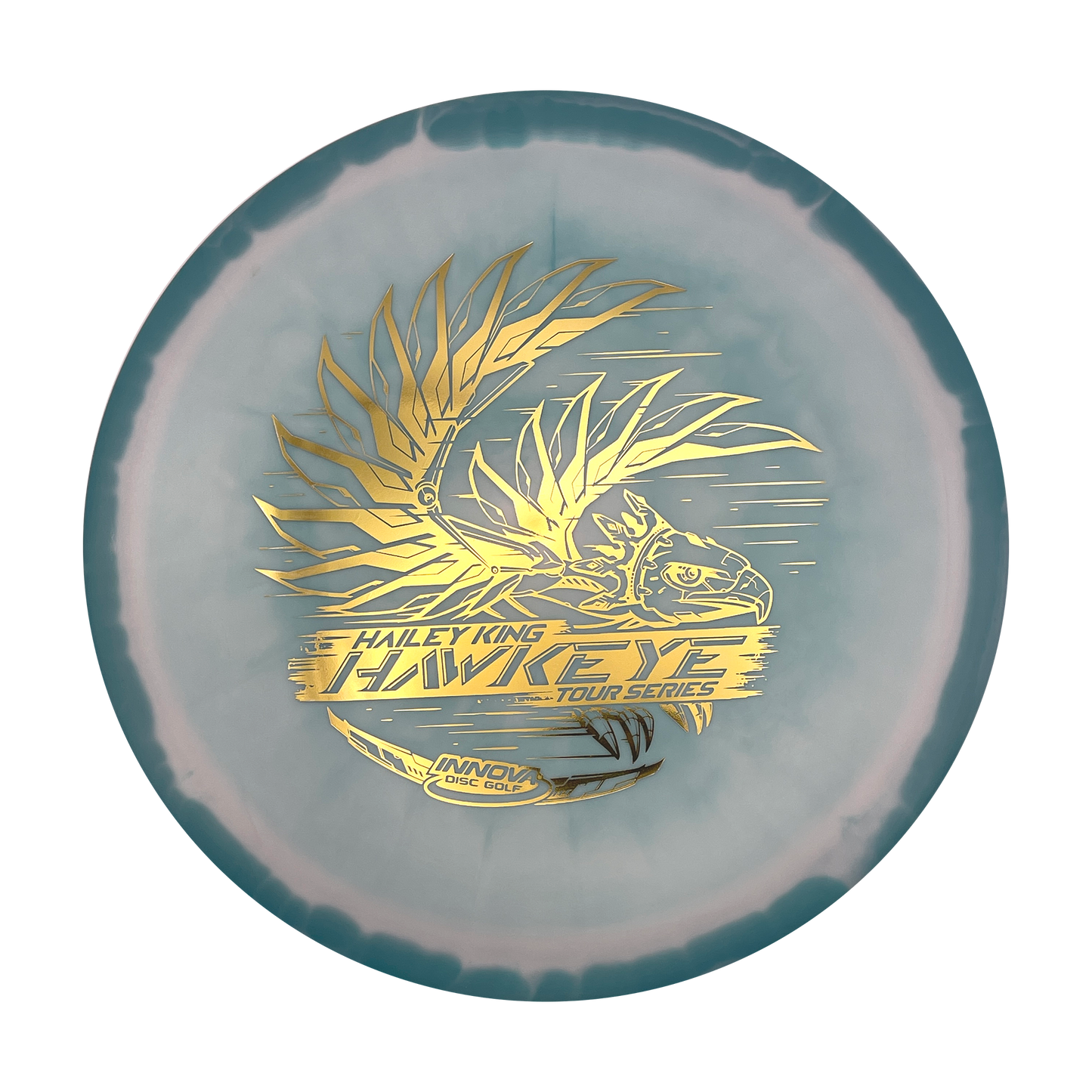 Innova Hawkeye - Hailey King Tour Series - Halo Star - Swirly Turquoise
