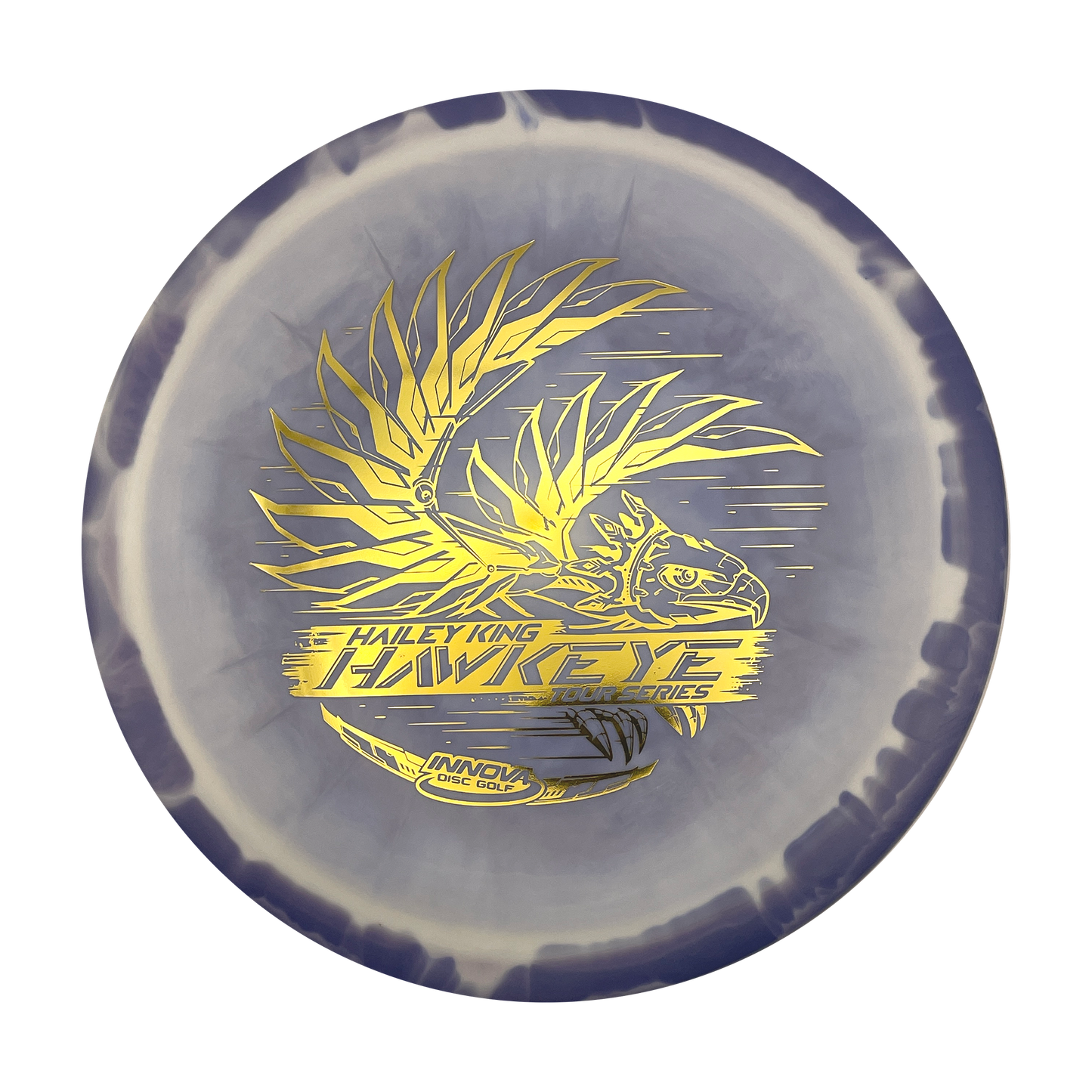 Innova Hawkeye - Hailey King Tour Series - Halo Star - Swirly Purple