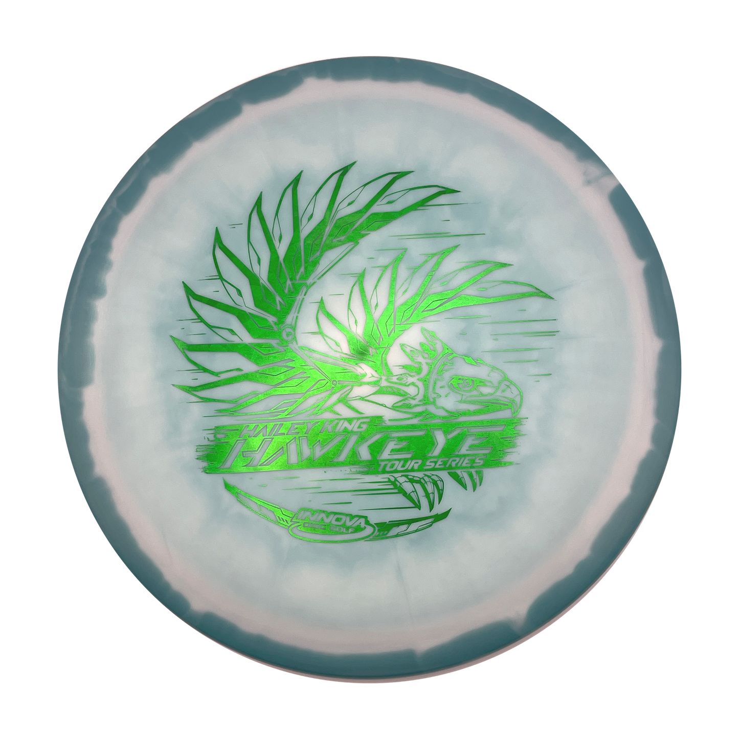 Innova Hawkeye - Hailey King Tour Series - Halo Star - Swirly Turquoise