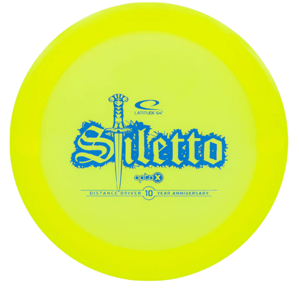 Latitude 64 Stiletto - 10 Year Stamp - Opto-X Line