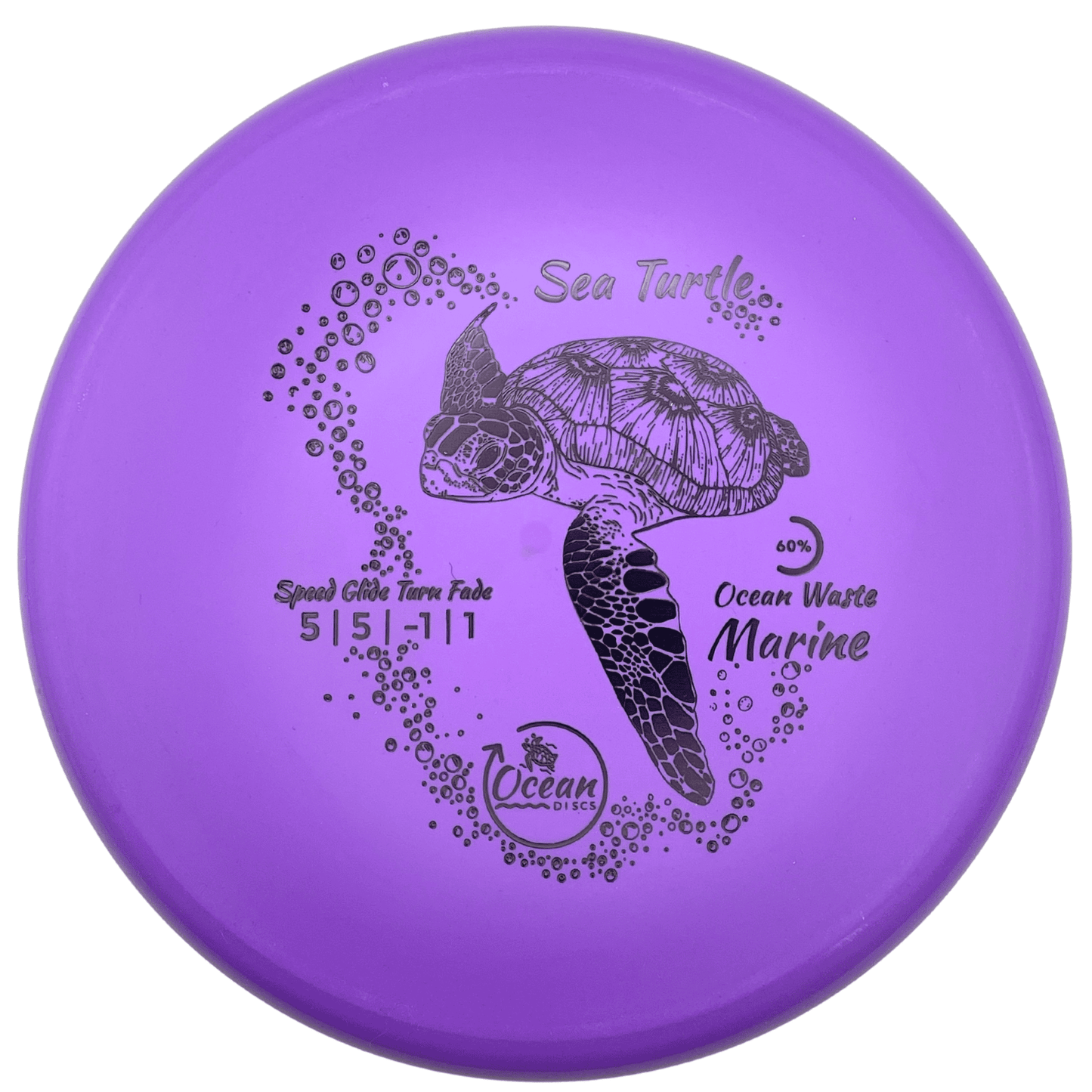 Ocean Discs Sea Turtle - Ocean Waste Marine
