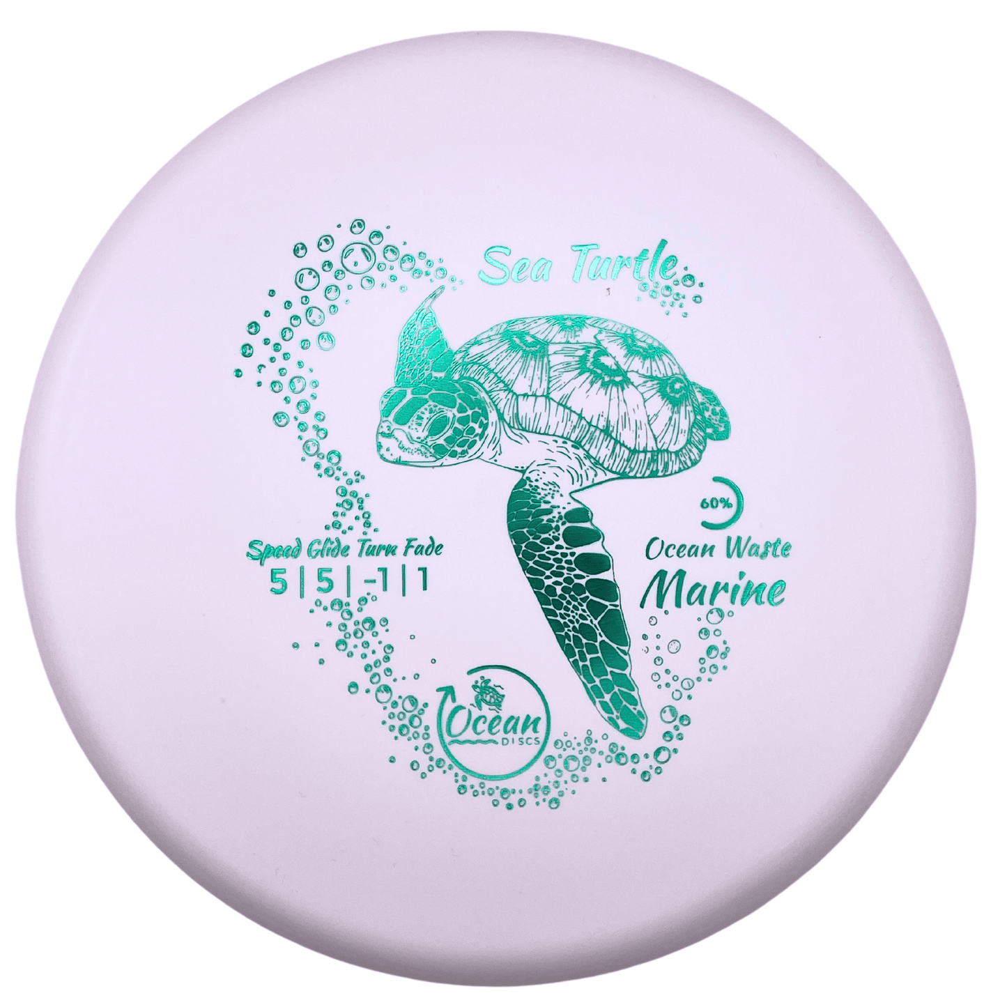 Ocean Discs Sea Turtle - Ocean Waste Marine