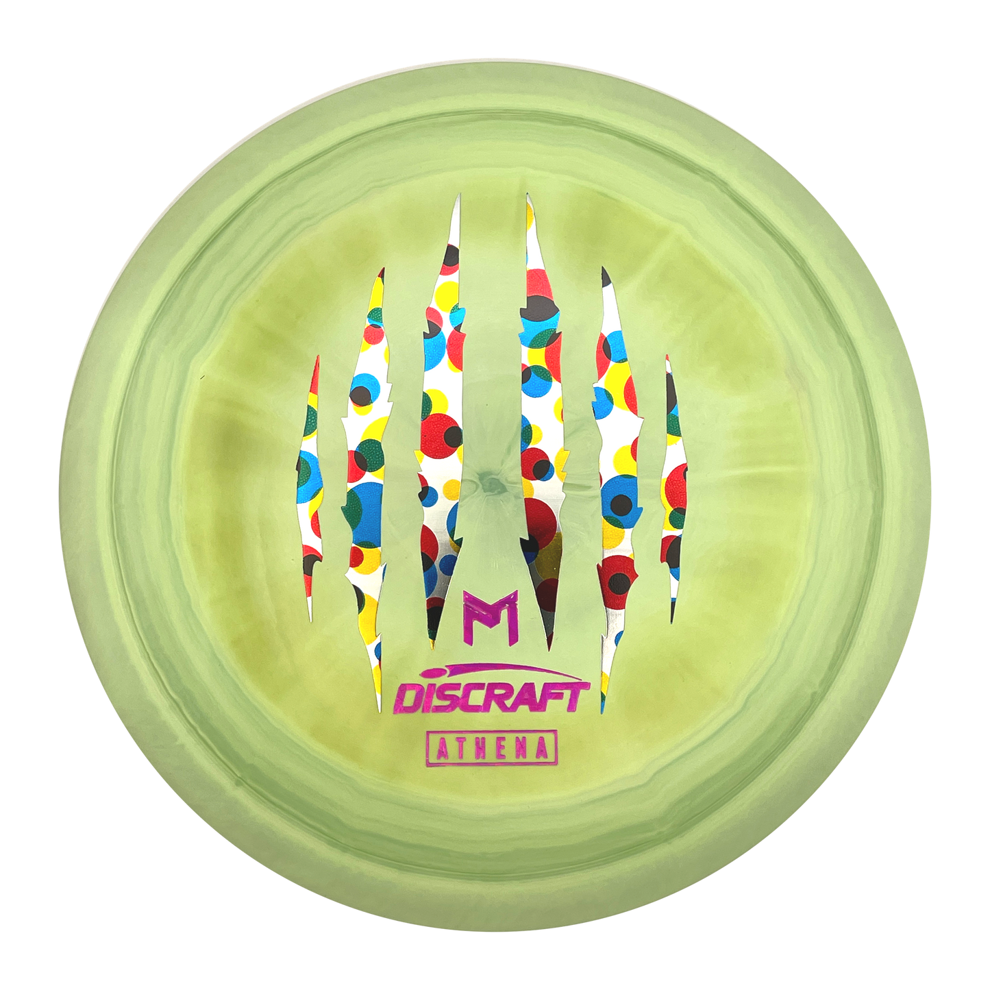 Discraft Athena - 6x Paul McBeth - ESP - Swirly Green