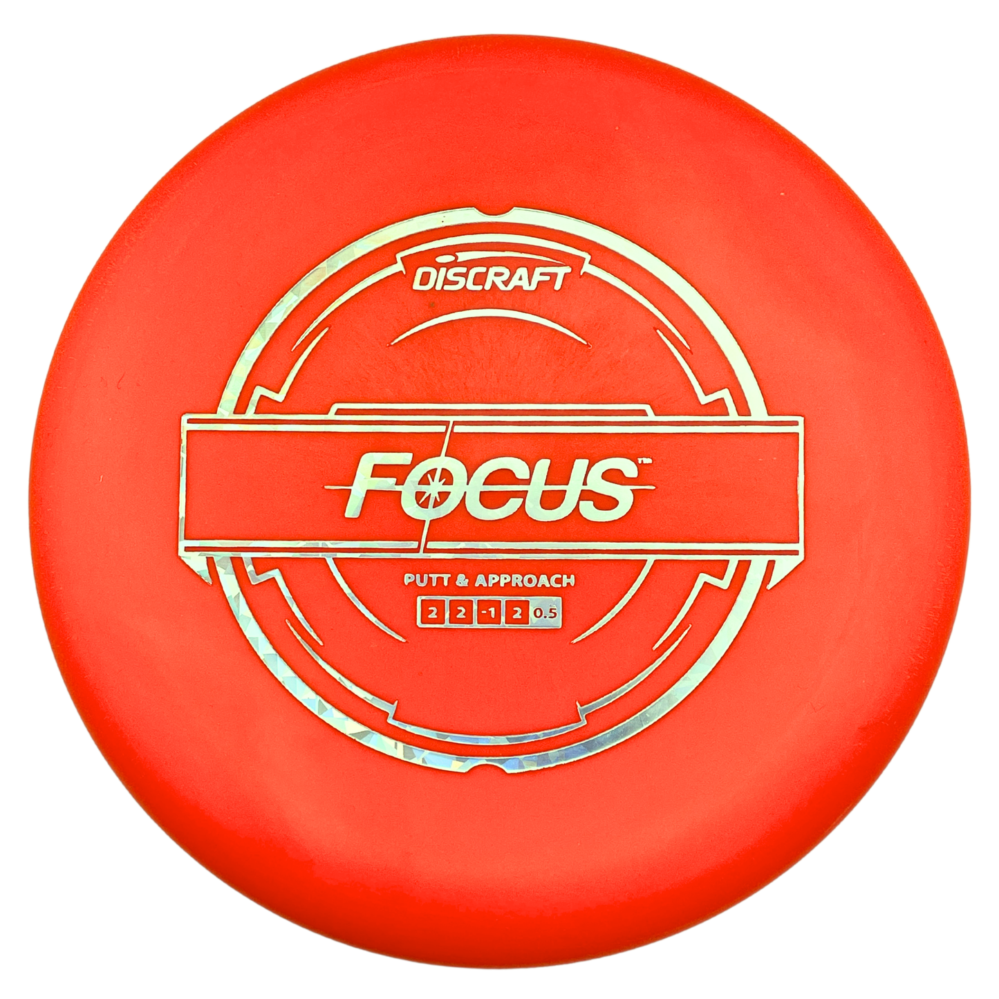 Discraft Focus - Putter Line - Orange