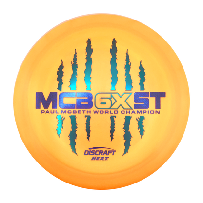 Discraft Heat - 6x Paul McBeth - ESP - Swirly Orange