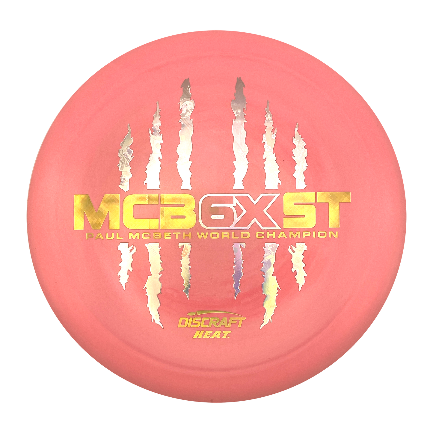 Discraft Heat - 6x Paul McBeth - ESP - Swirly Pink