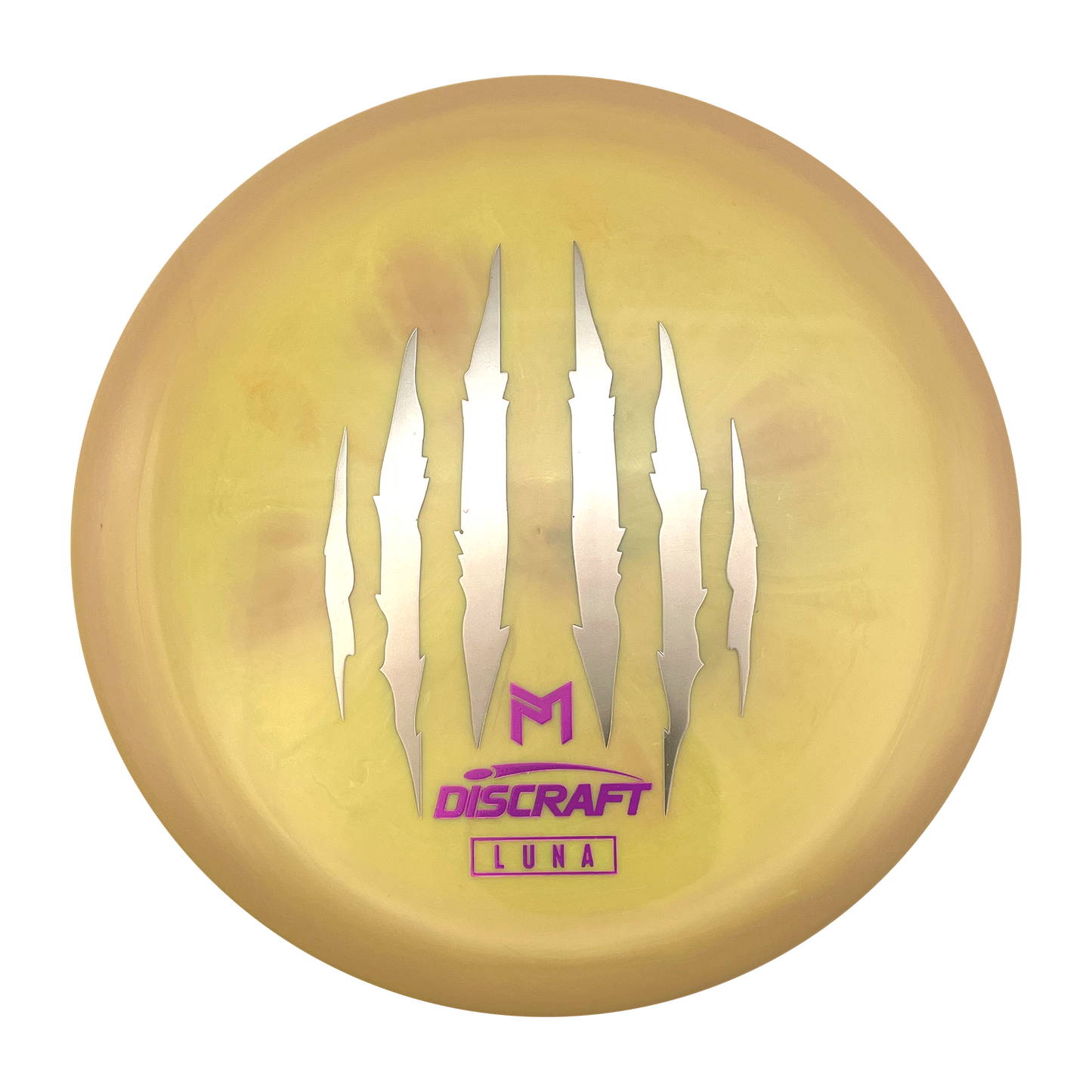 Discraft Luna - 6x Paul McBeth - ESP - Swirly Dark Yellow