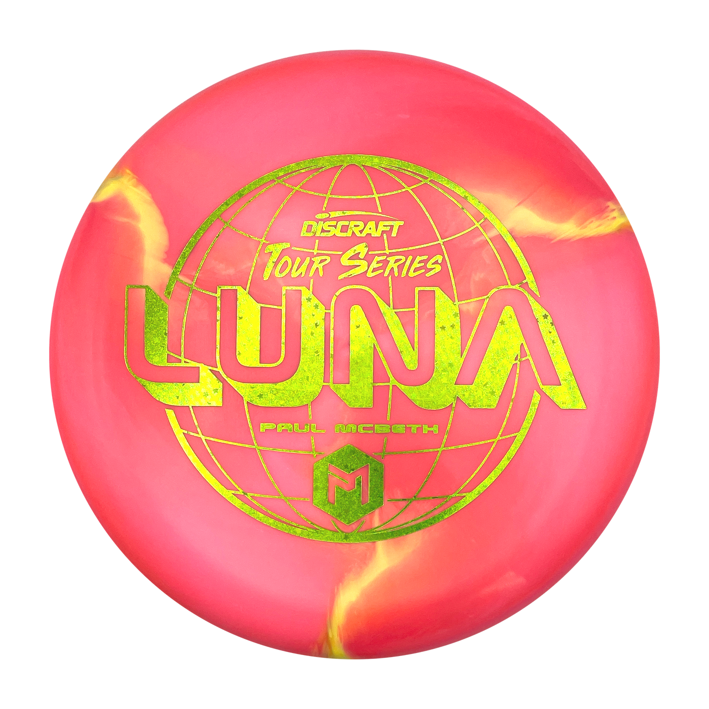 Discraft Luna - Paul McBeth Tour Series - Swirly Pink