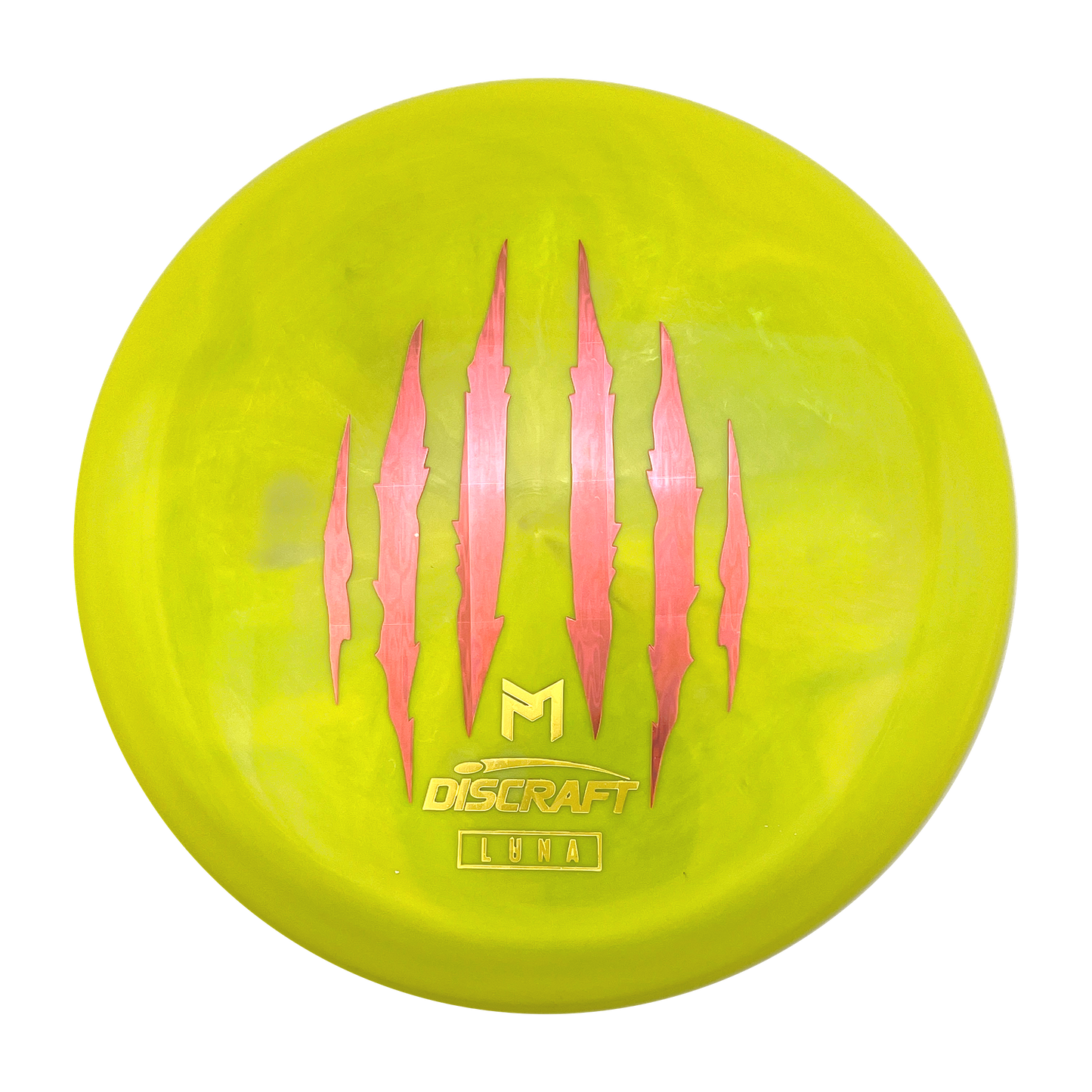 Discraft Luna - 6x Paul McBeth - ESP - Swirly Yellow