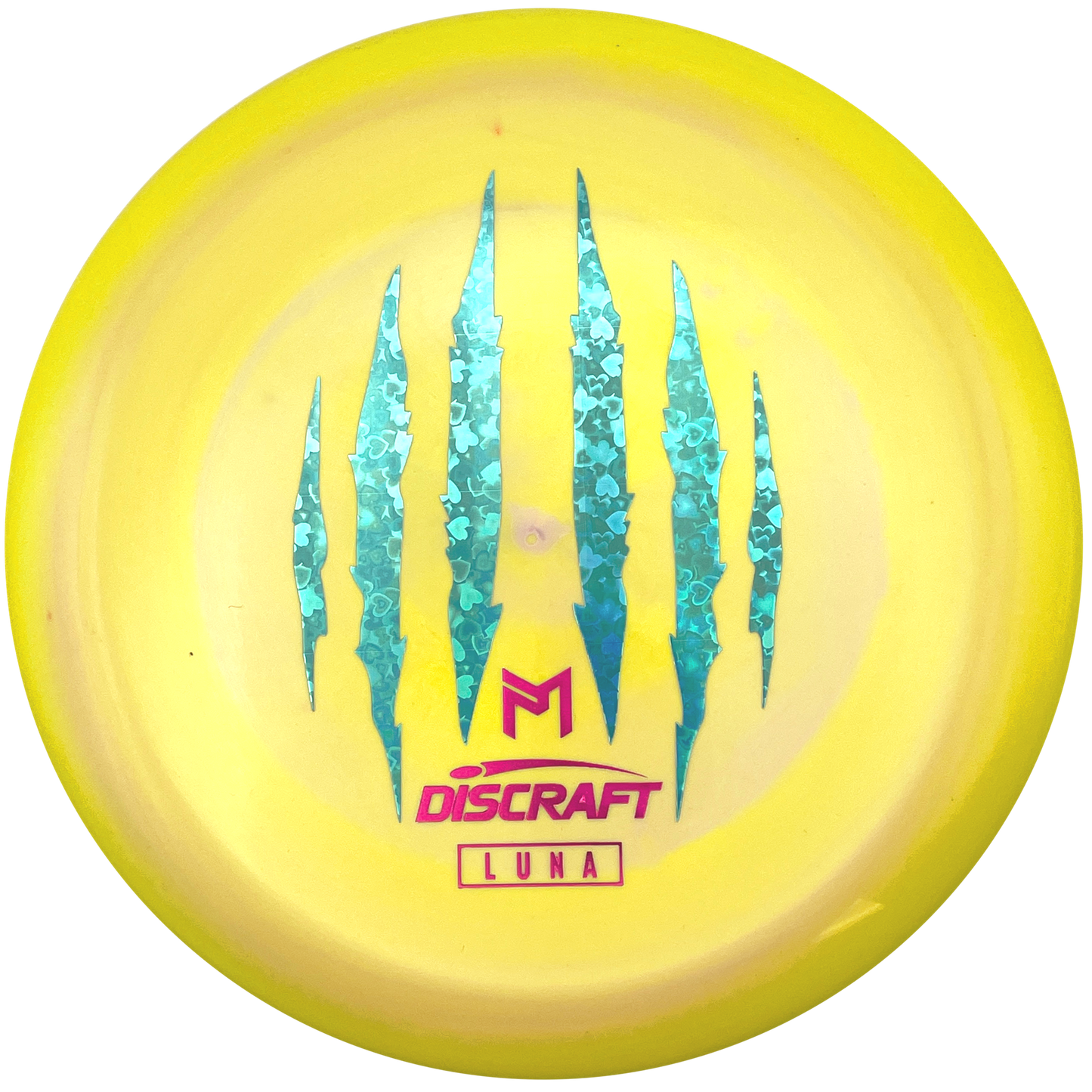 Discraft Luna - 6x Paul McBeth - ESP - Swirly Yellow