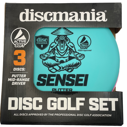Discmania Starter Set - Active Soft Line 150g - Beginner - 3 Discs