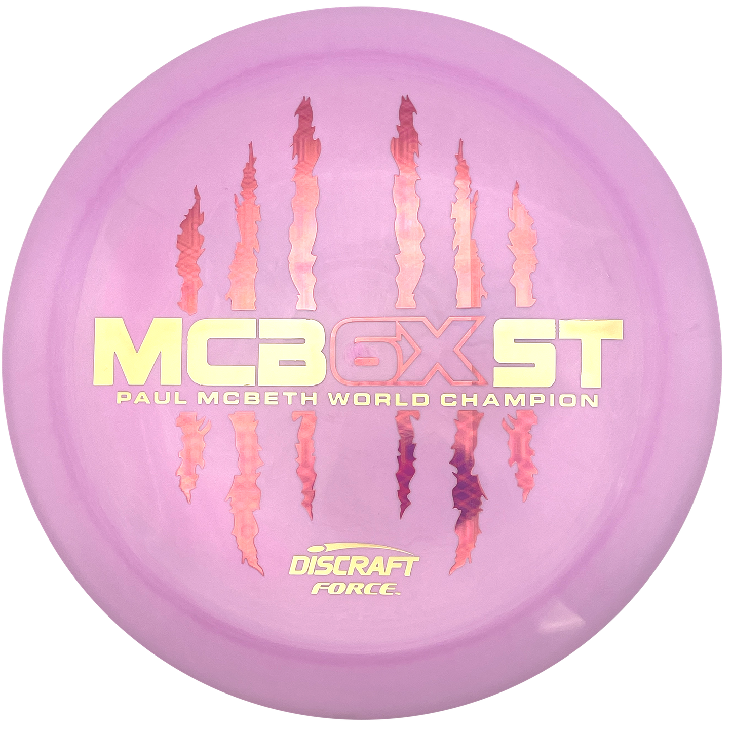 Discraft Undertaker - 6x Paul McBeth - ESP - Swirly Pink