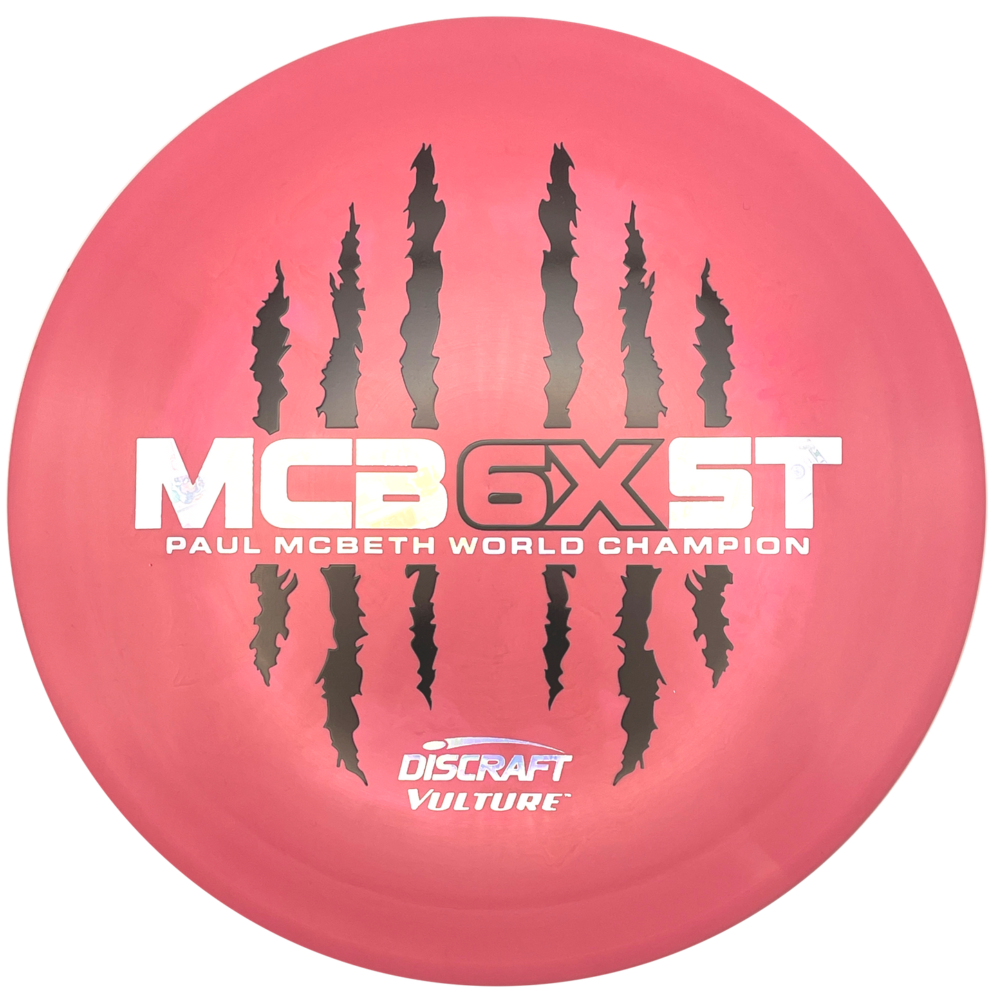 Discraft Vulture - 6x Paul McBeth - ESP - Swirly Pink
