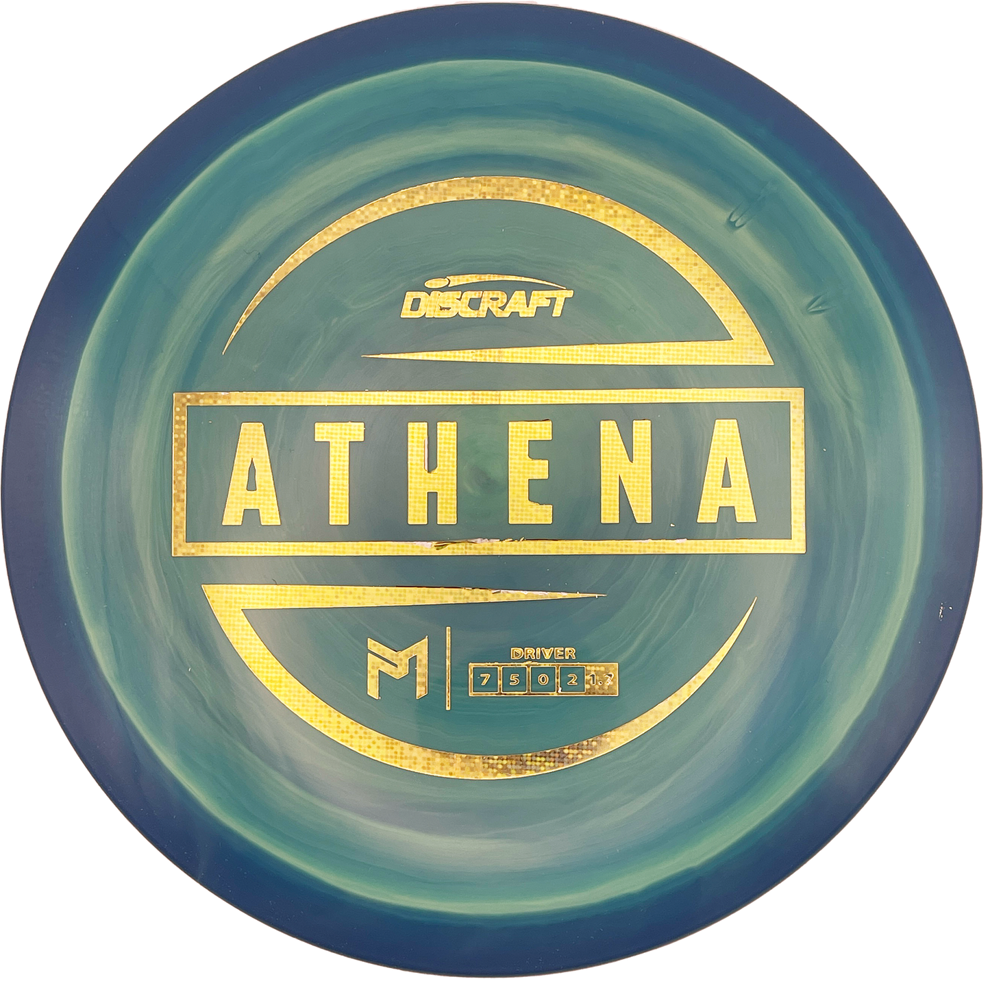 Discraft Athena - Paul McBeth - ESP Line - Swirly Turquoise