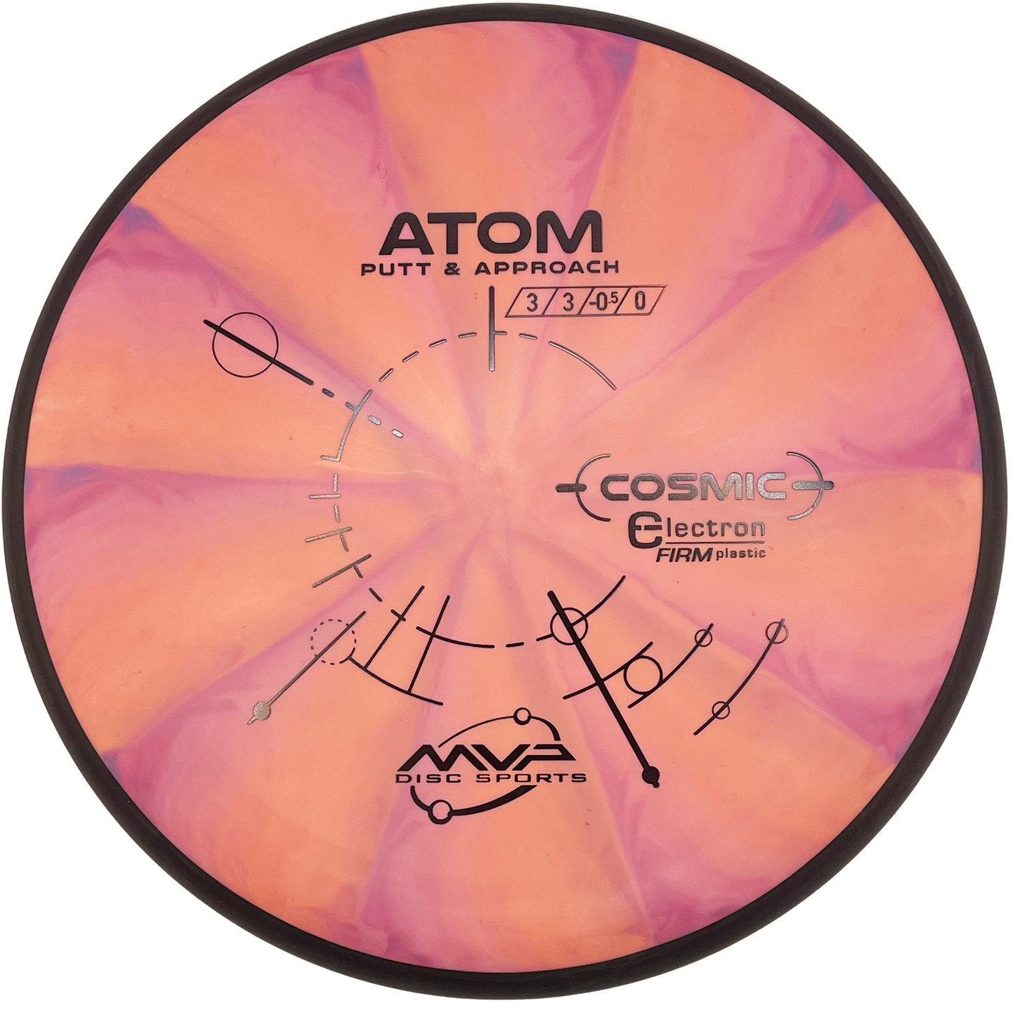 MVP Atom - Cosmic Electron (Firm) - Pink Swirl