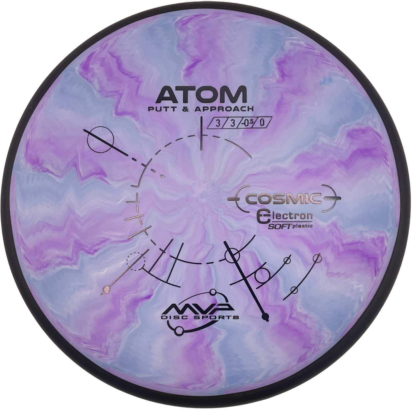 MVP Atom - Cosmic Electron (Soft) - Purple Swirl