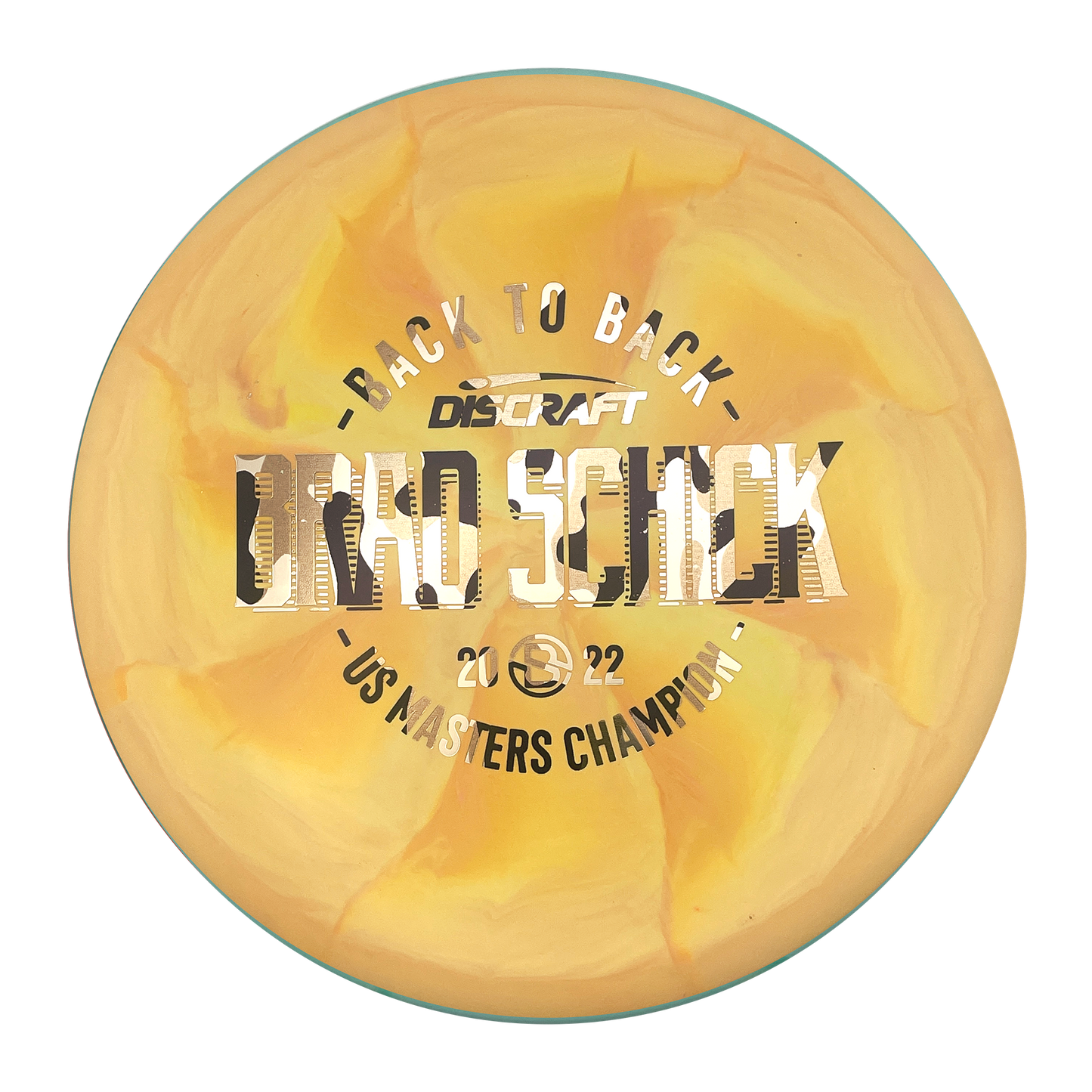 Discraft Buzzz - Brad Schick 2022 Swirly ESP - Light Orange