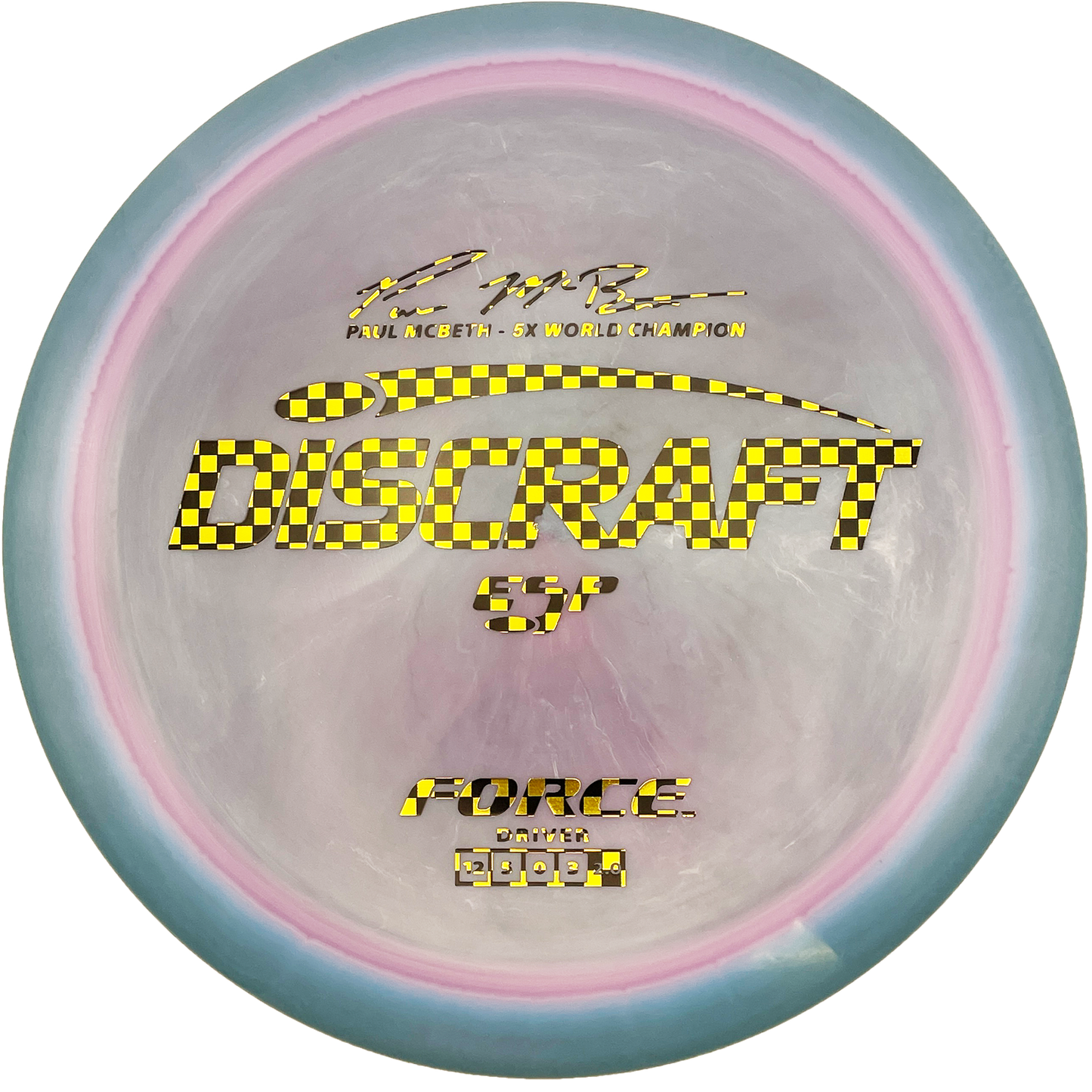 Discraft Force - ESP Line - Swirly Light Blue
