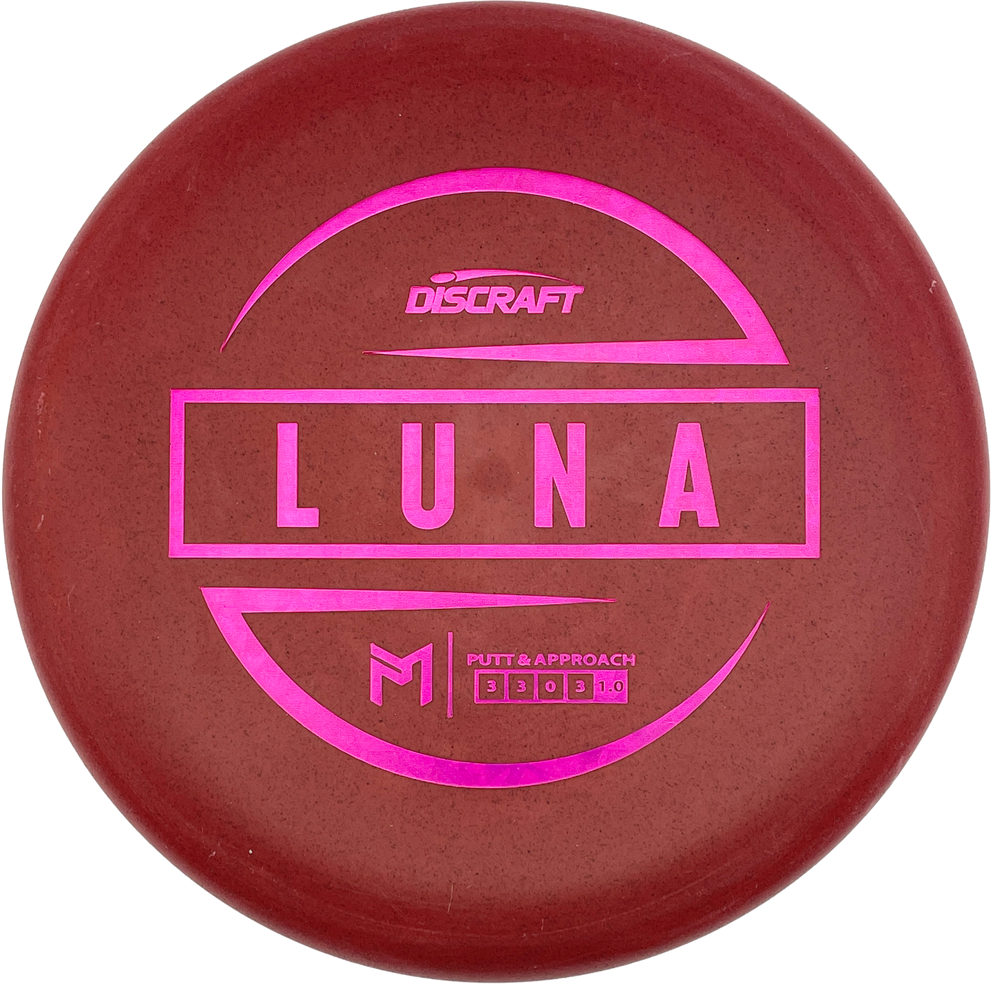 Discraft Luna - Paul McBeth Signature Series - Jawbreaker-Rubber Line - Dark Red