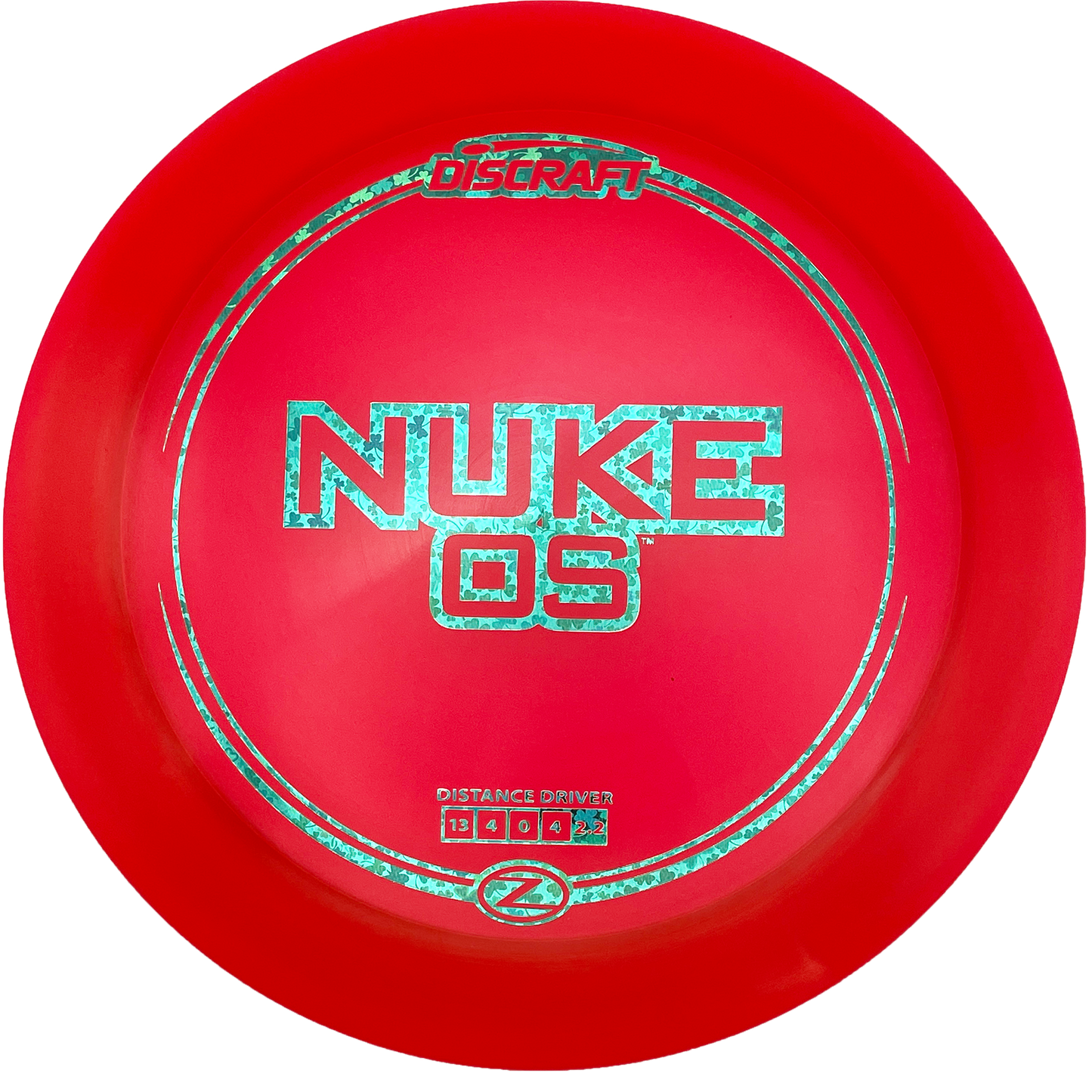 Discraft Nuke OS - Z line - Red