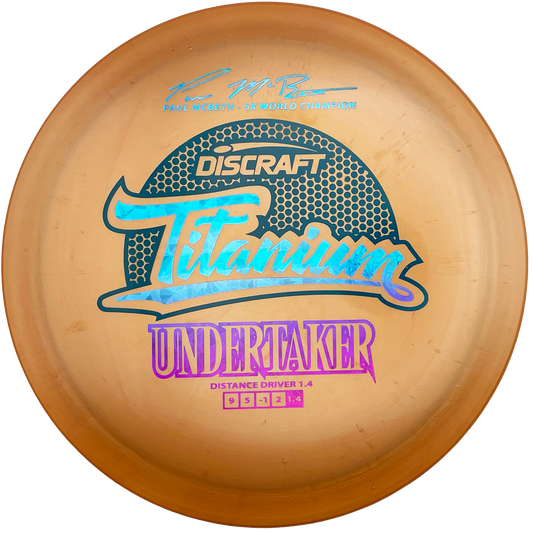 Discraft Undertaker - Titanium Line - Orange