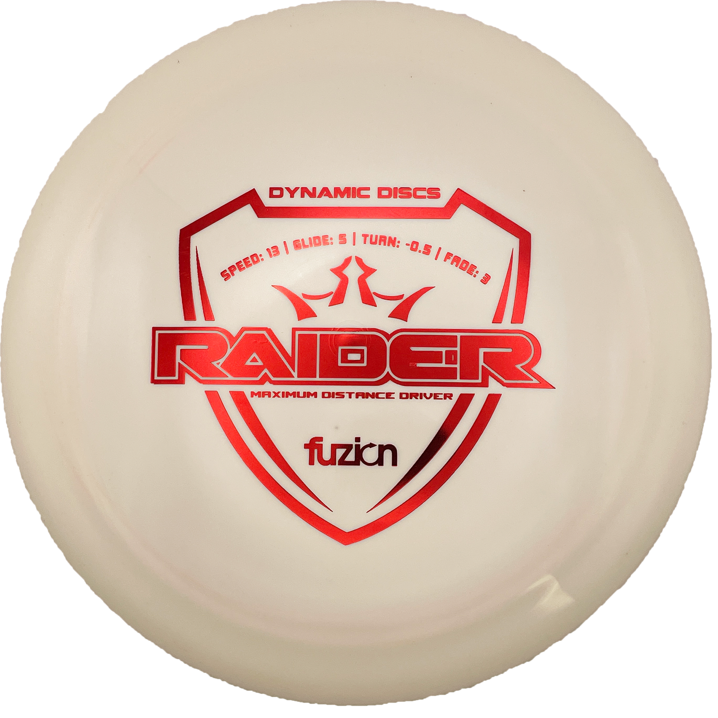 Dynamic Discs Raider - Fuzion Line - White