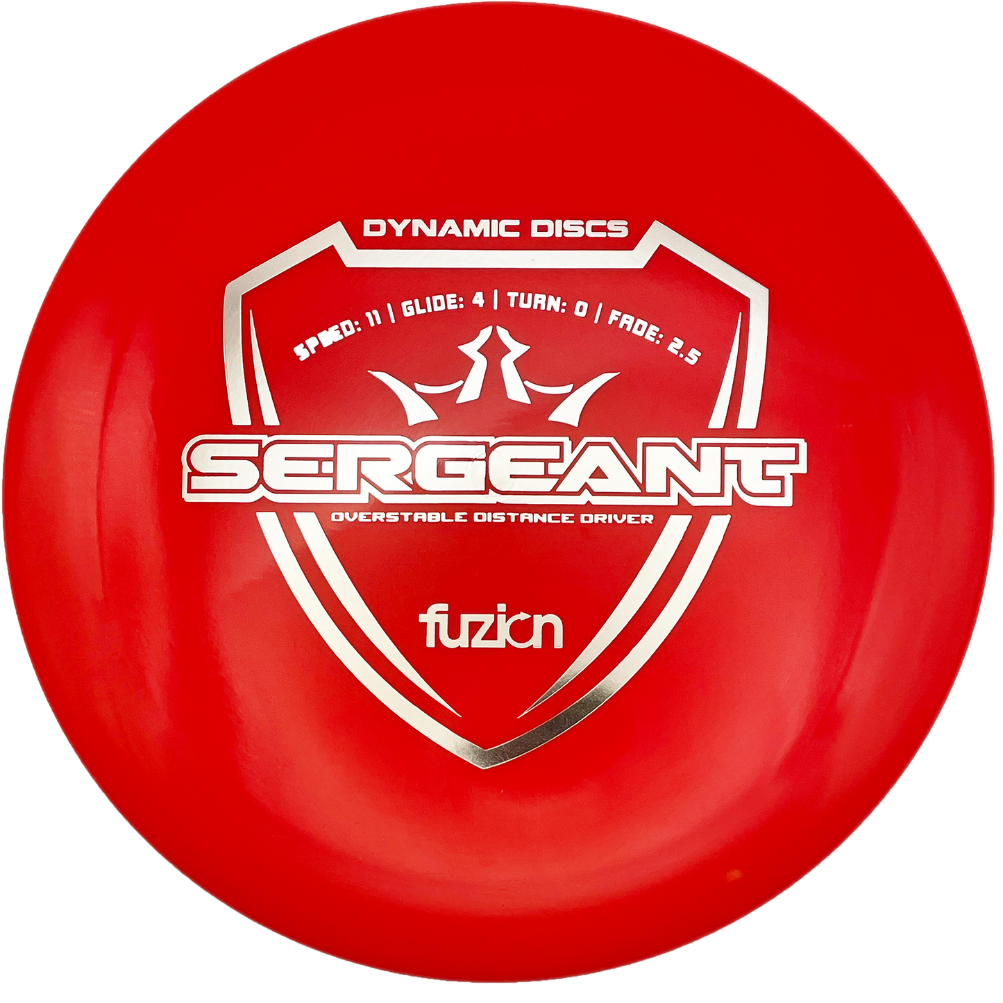 Dynamic Discs Sergeant - Fuzion Line - Red