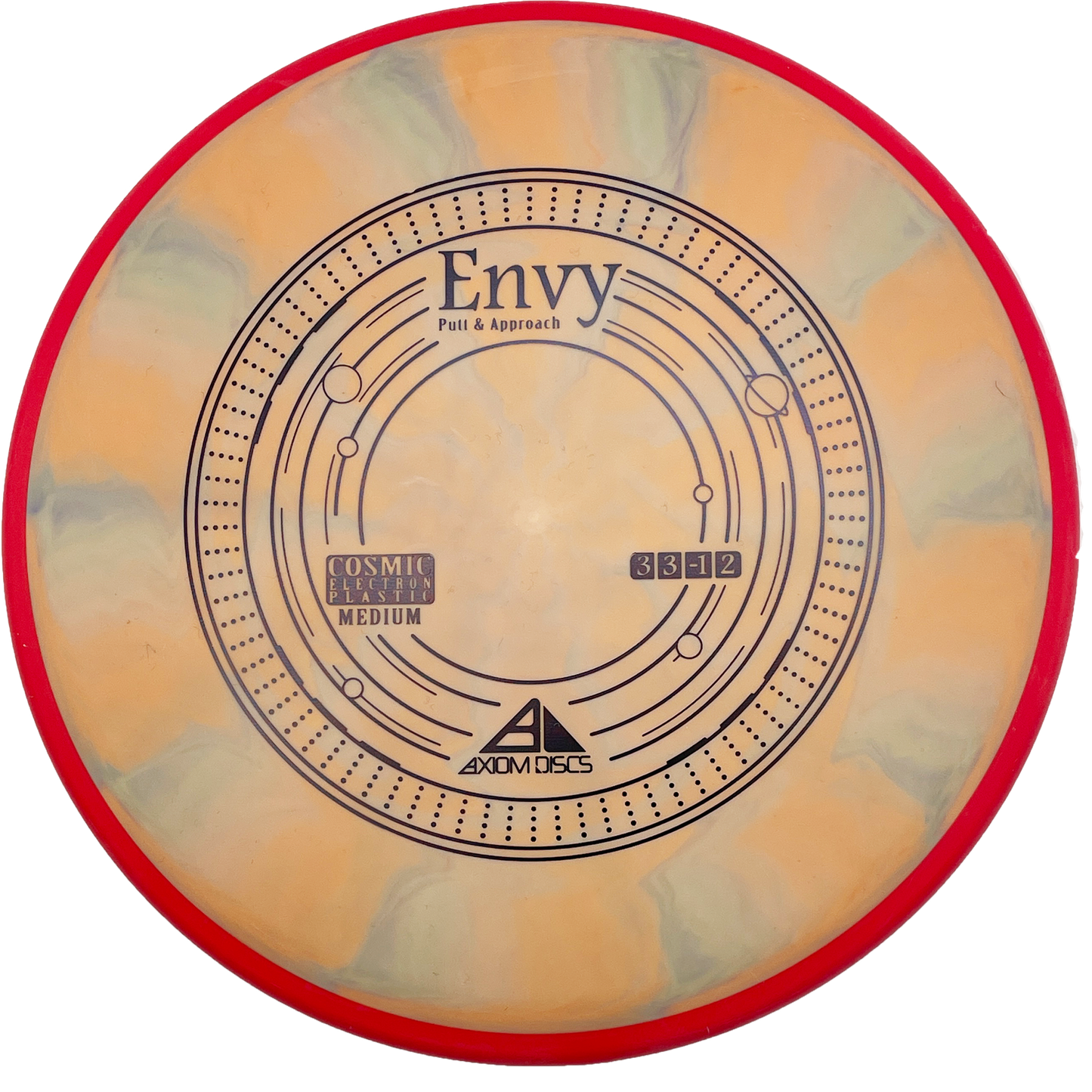 Axiom Envy - Cosmic Electron (Medium) - Orange Swirl