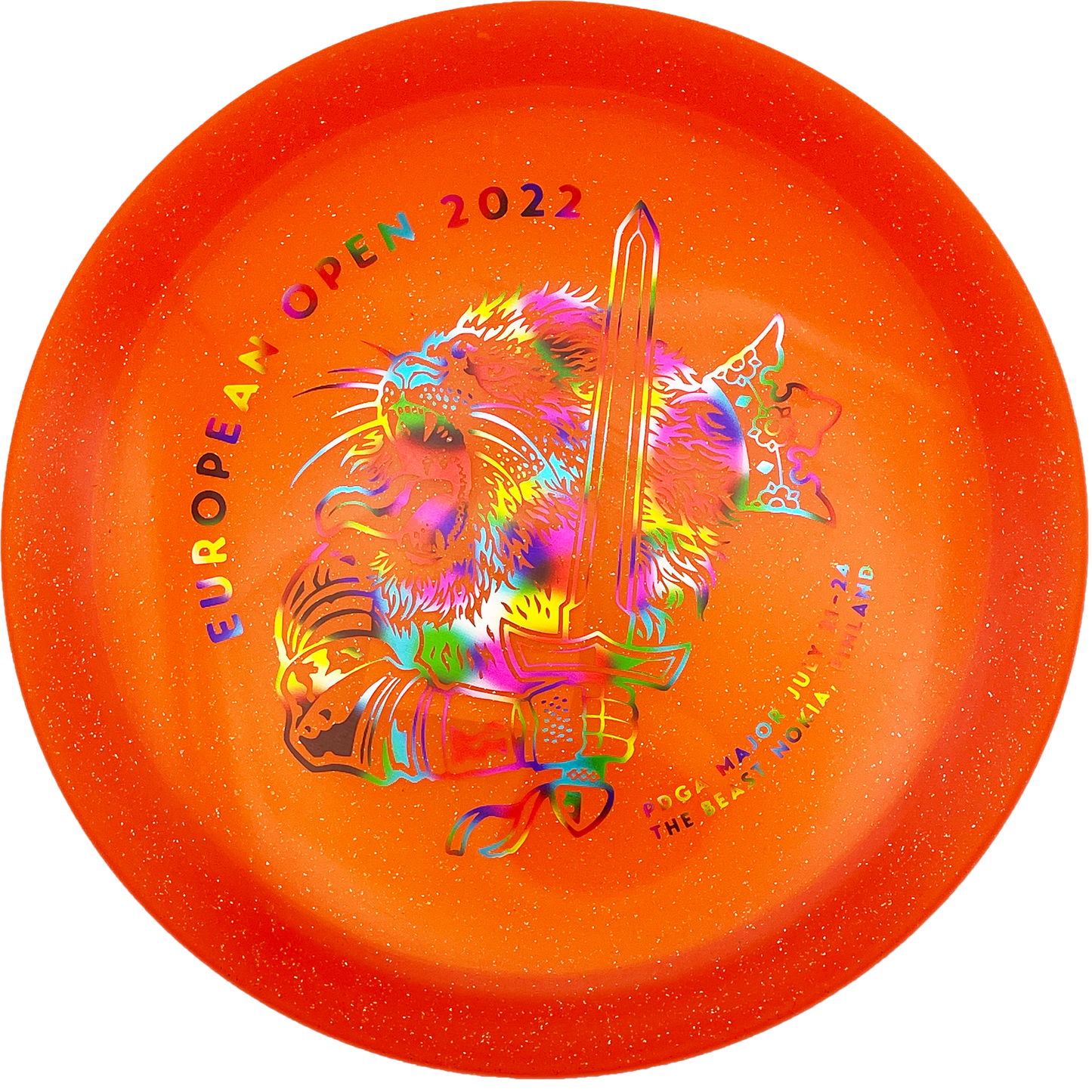 Discmania FD3 - Eurpopean Open 2022 - C-Line Metal Flake - Orange