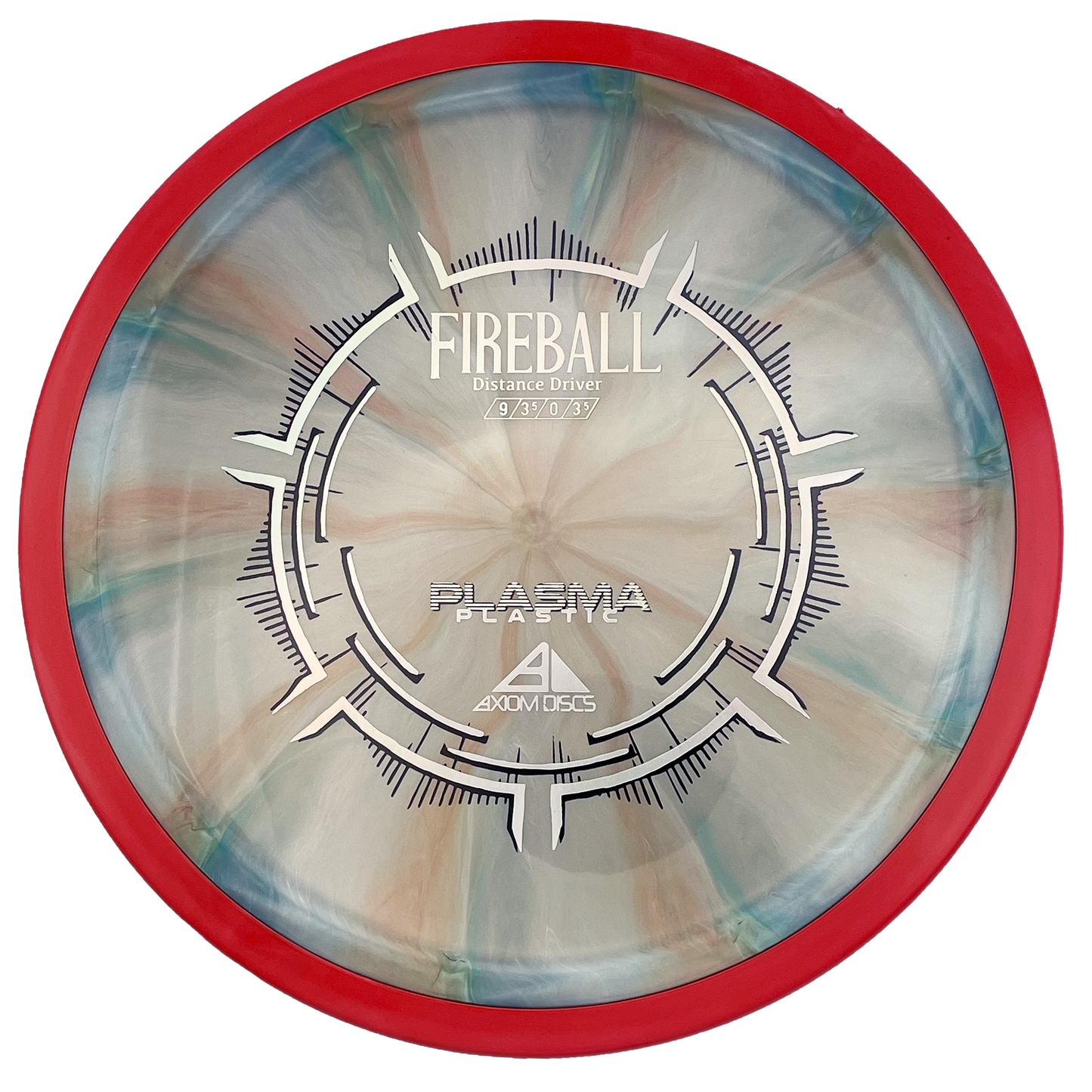 Axiom Fireball - Plasma - Light Blue Swirl