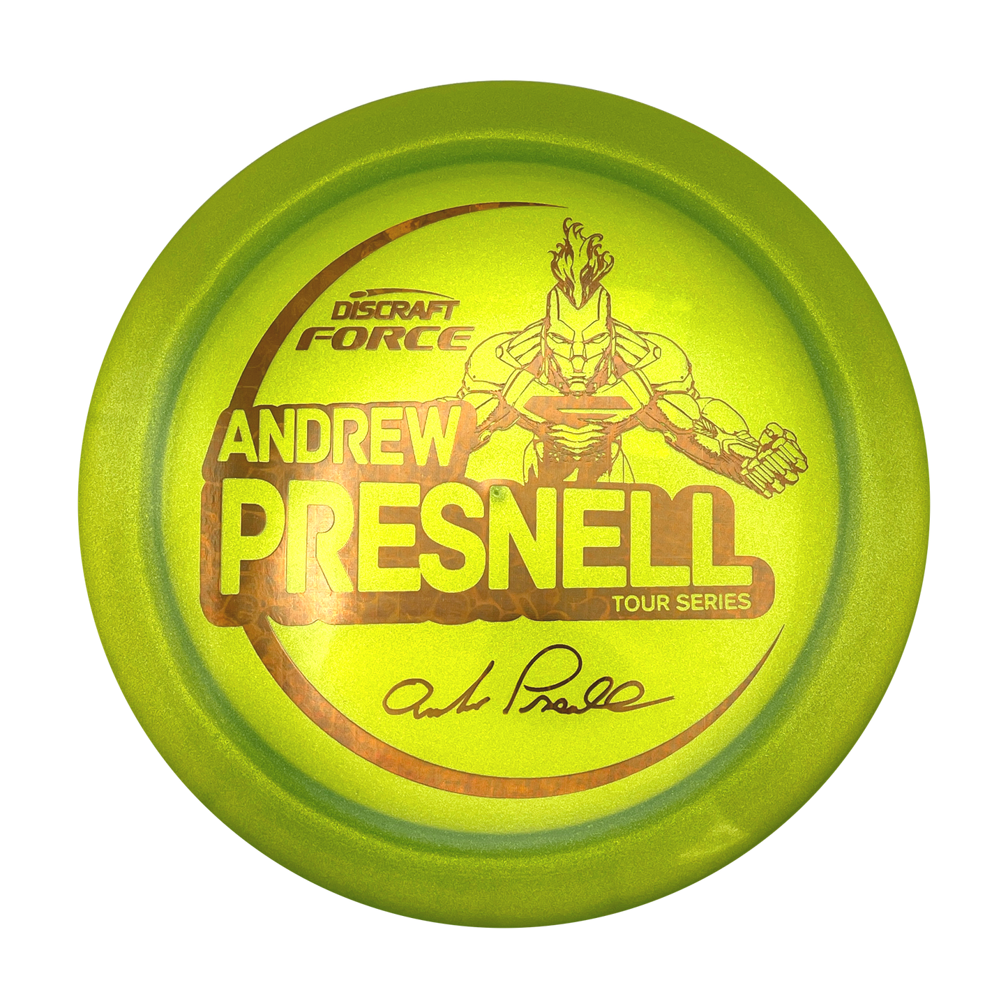 Discraft Force - Andrew Presnell - Tour Series - Z Line - Green