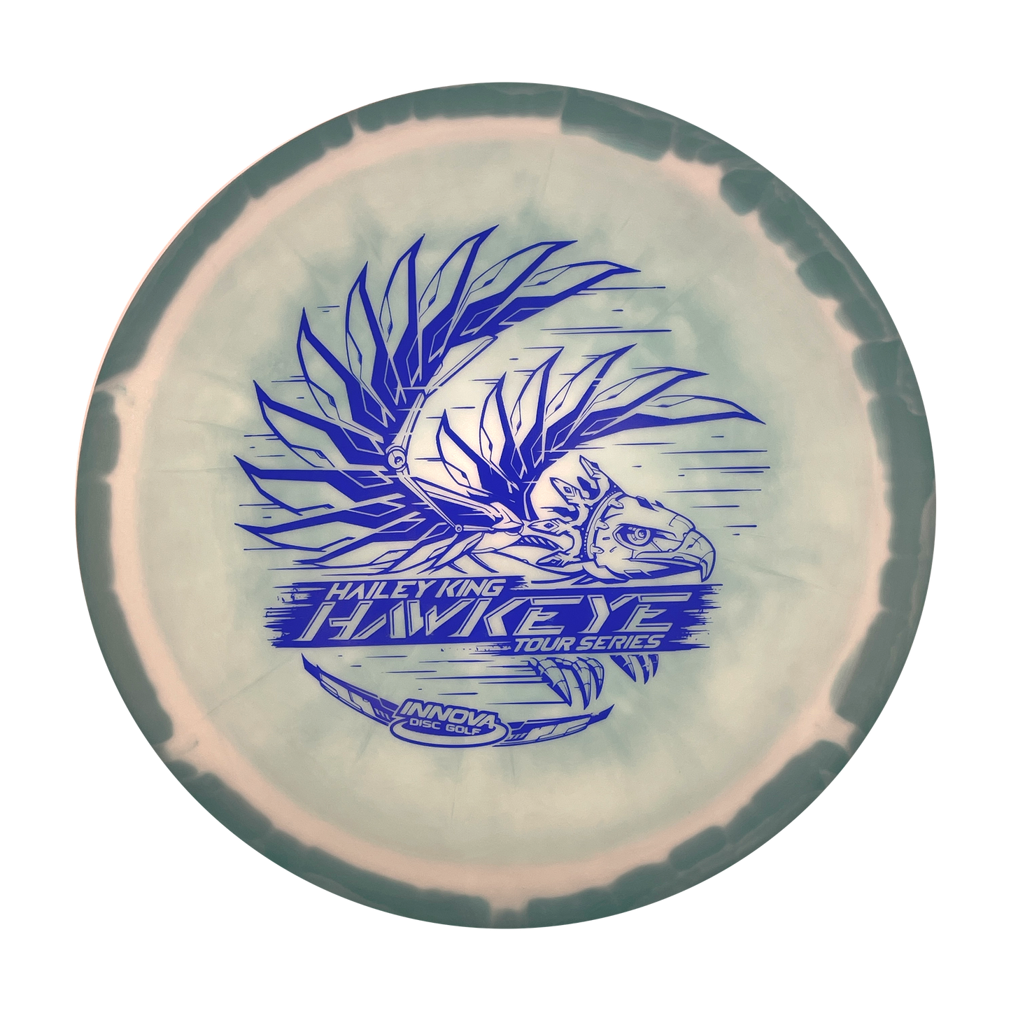 Innova Hawkeye - Hailey King Tour Series - Halo Star - Swirly Turquoise