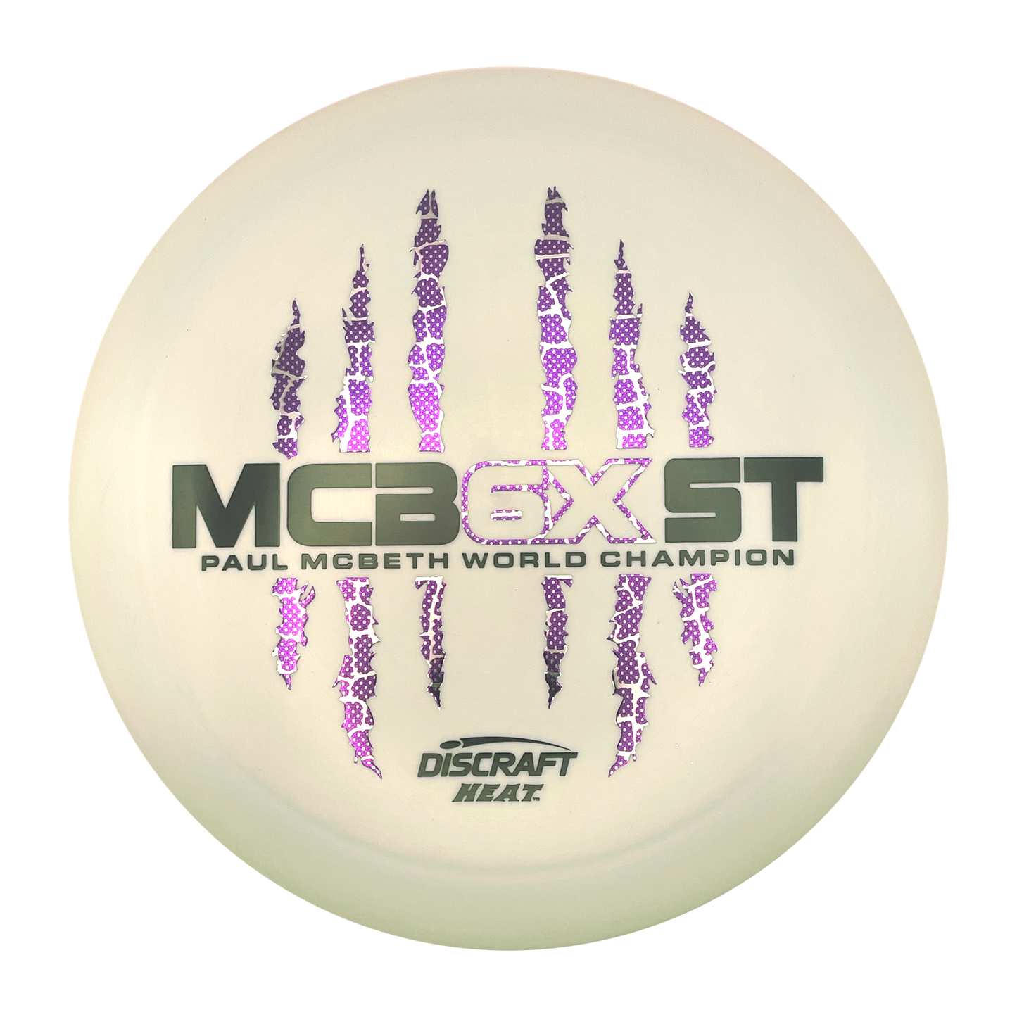 Discraft Heat - 6x Paul McBeth - ESP - Swirly Light Green