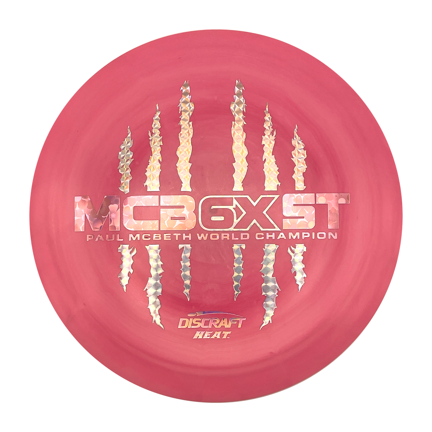 Discraft Heat - 6x Paul McBeth - ESP - Swirly Pink