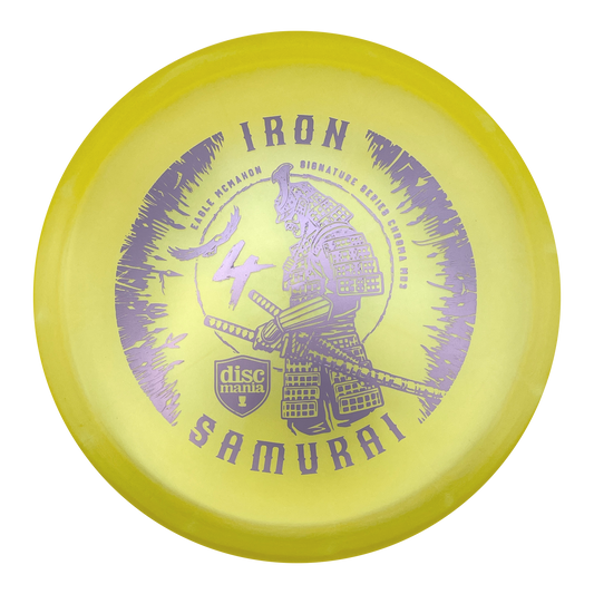 Discmania Iron Samurai 4 - Eagle McMahon Signature - MD3 - Chroma C Line - Yellow