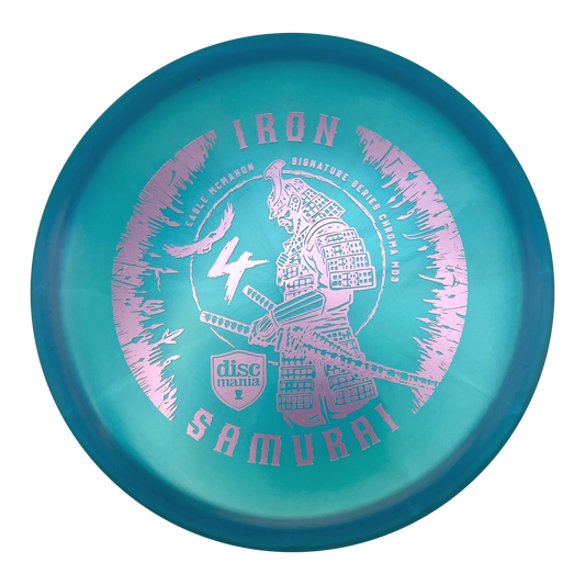 Discmania Iron Samurai 4 - Eagle McMahon Signature - MD3 - Chroma C Line - Blue
