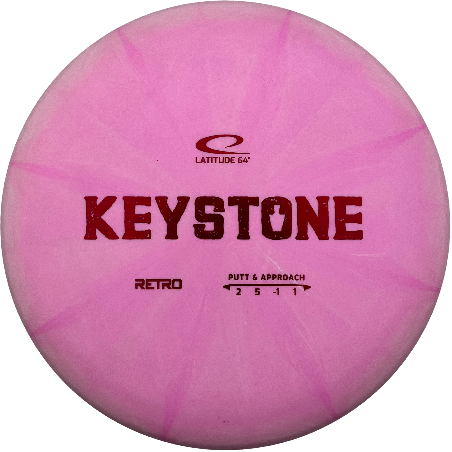 Latitude 64 Keystone - Retro Burst Line - Pink