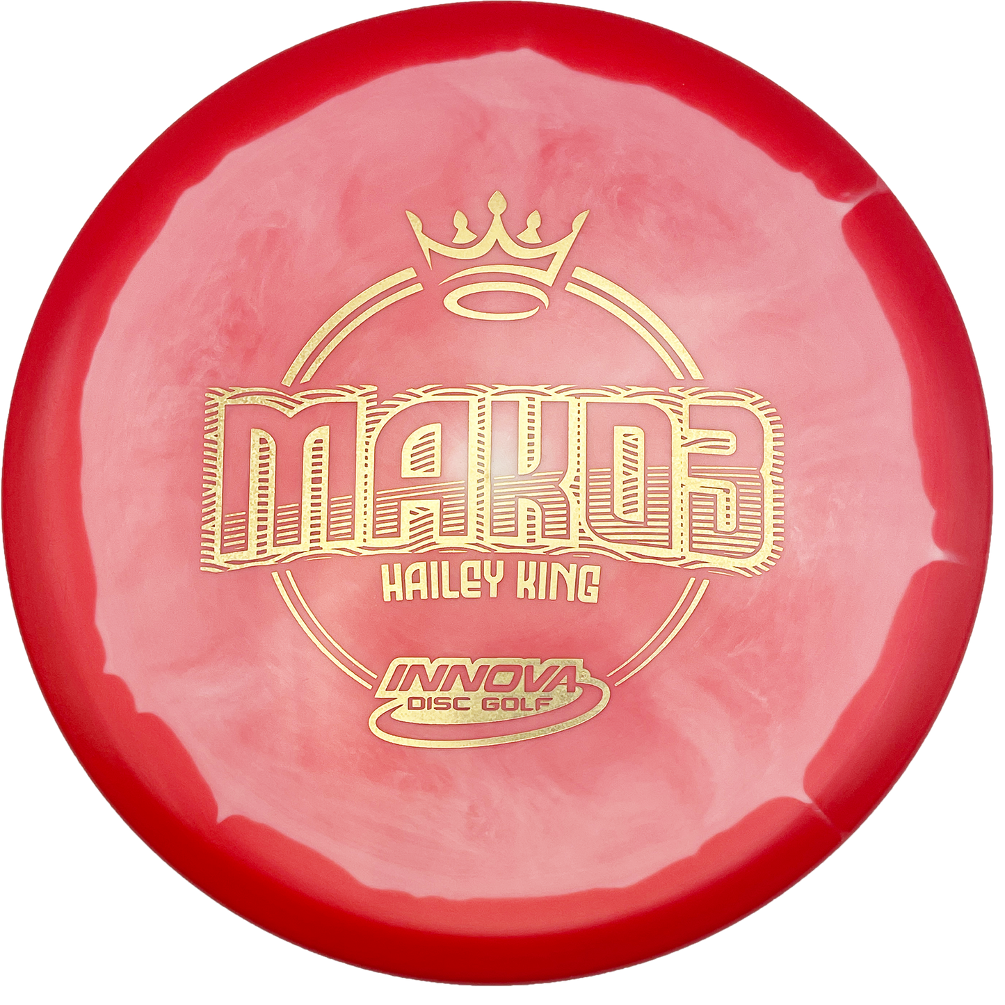 Innova Mako3 - Hailey King Tour Series - Halo Star - Swirly Red