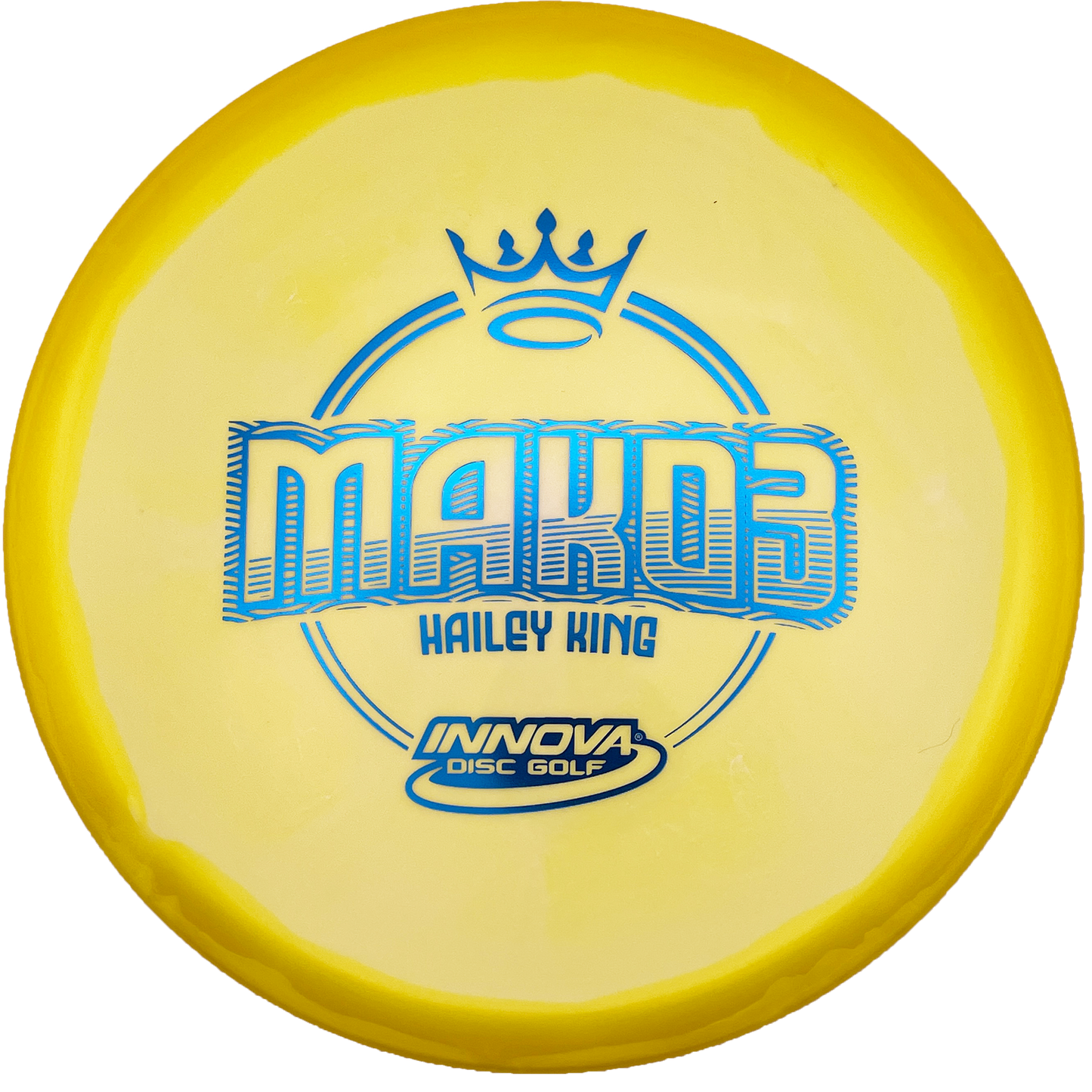 Innova Mako3 - Hailey King Tour Series - Halo Star - Swirly Yellow