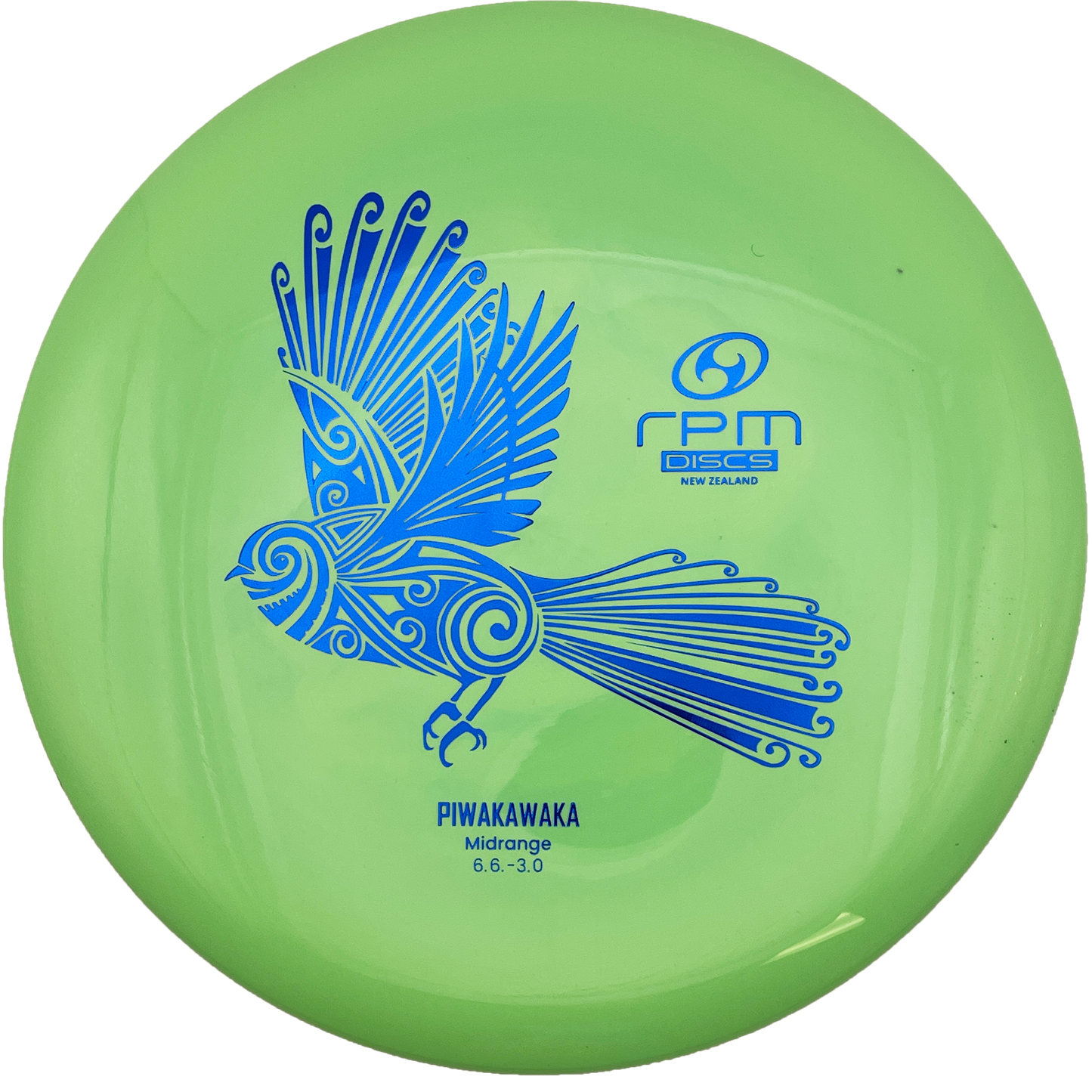 RPM Piwakawaka - Atomic Plastic - Light Green