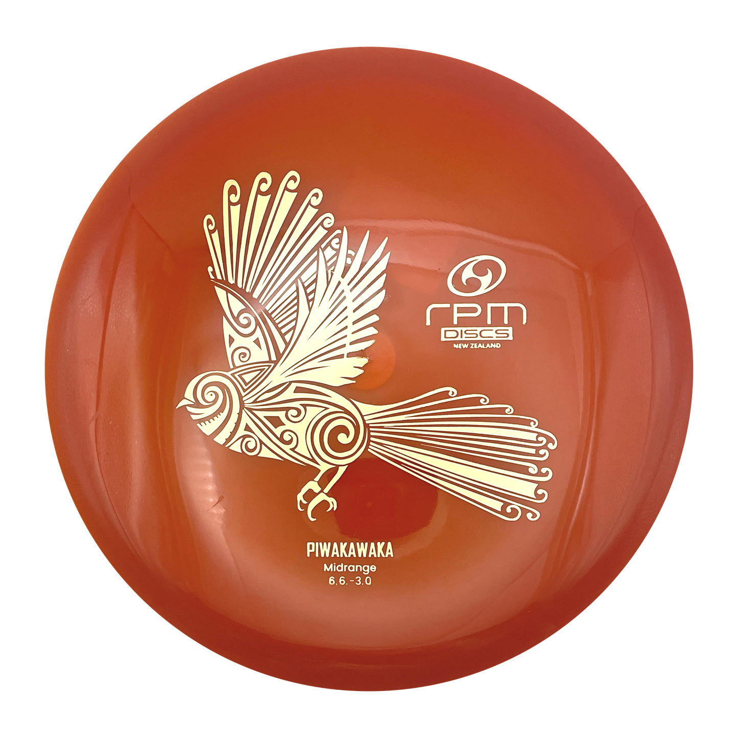 RPM Piwakawaka - Atomic Plastic - Red