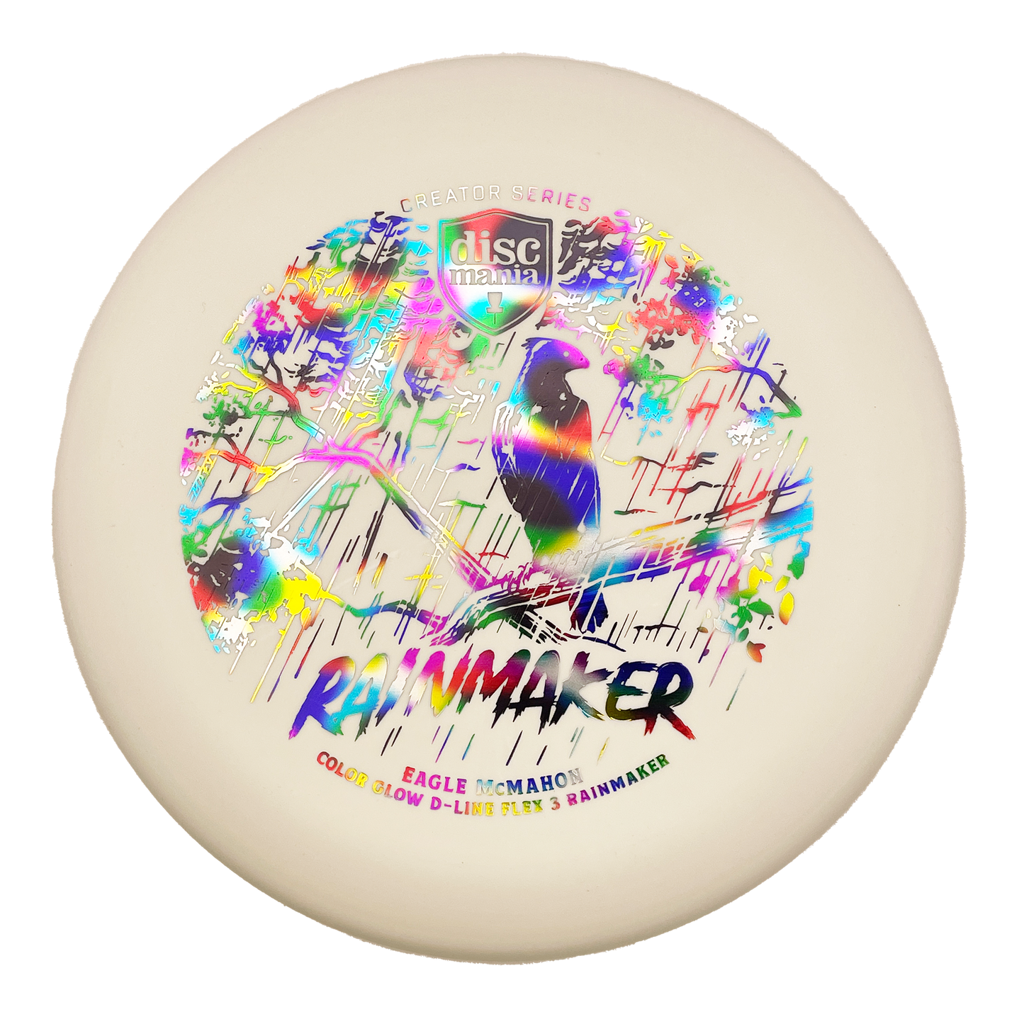 Discmania Rainmaker - Eagle McMahon Creator Series - Glow D - Flex 3 - Colour Stamp