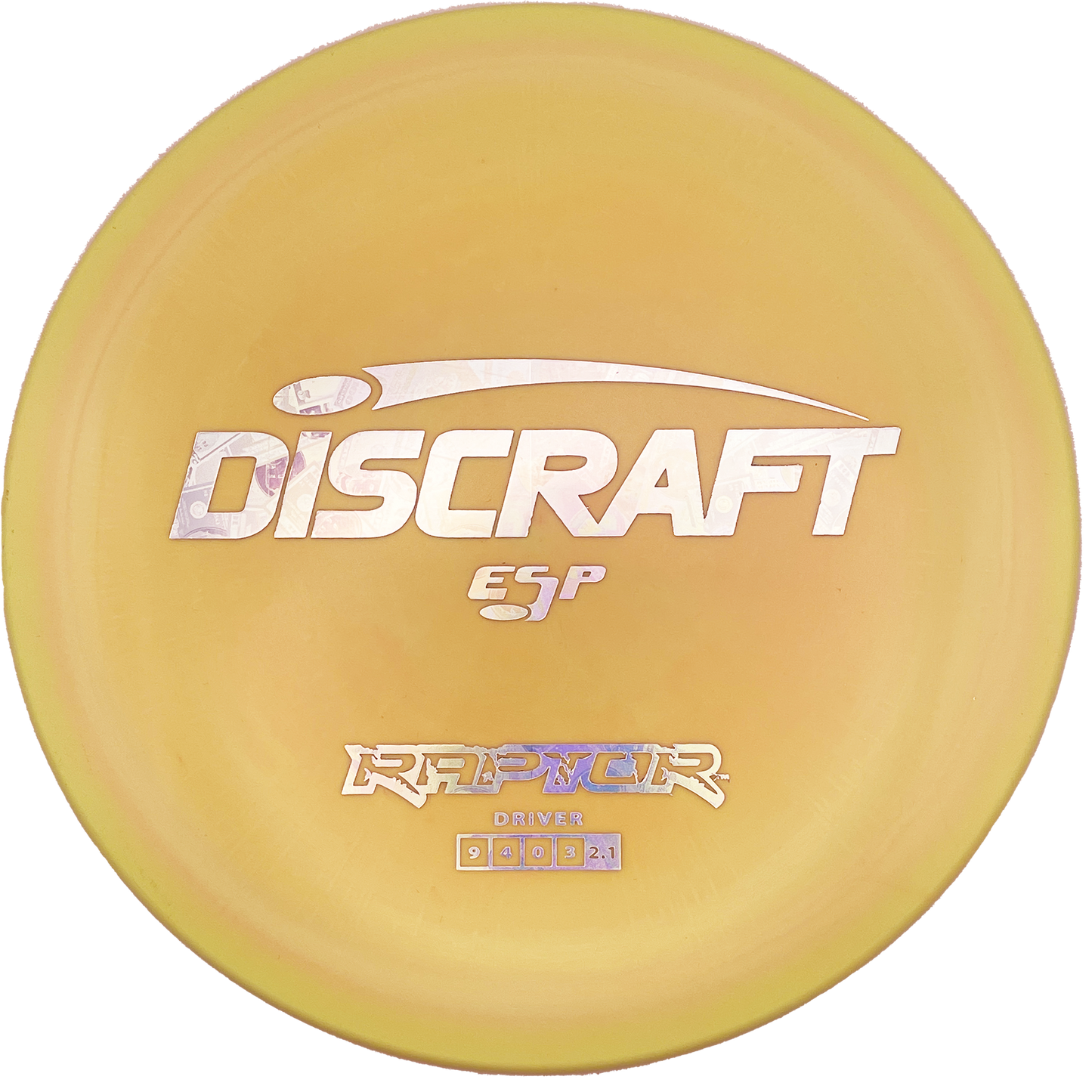 Discraft Raptor - ESP Line - Light Yellow