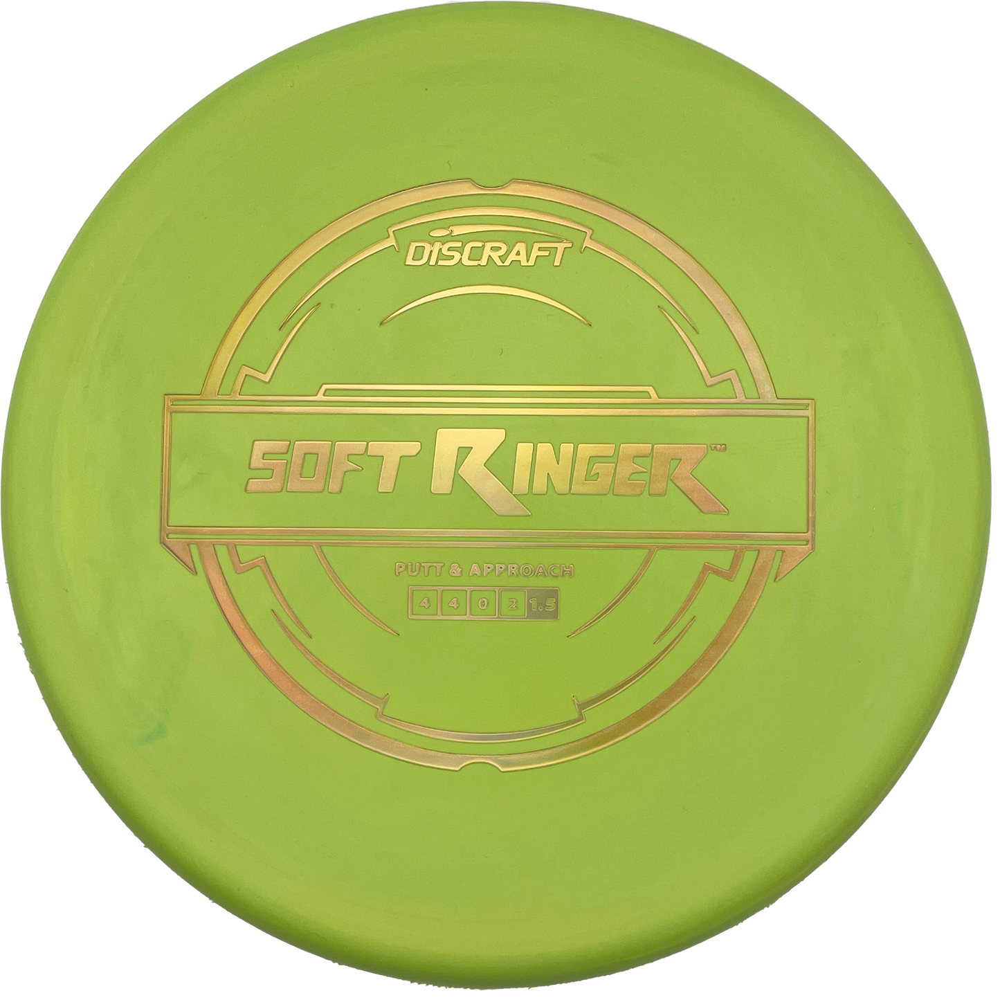 Discraft Soft Ringer - Putter Line - Light Green