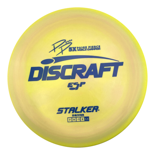 Discraft Stalker - Paige Pierce Signature - ESP - Swirly Yellow