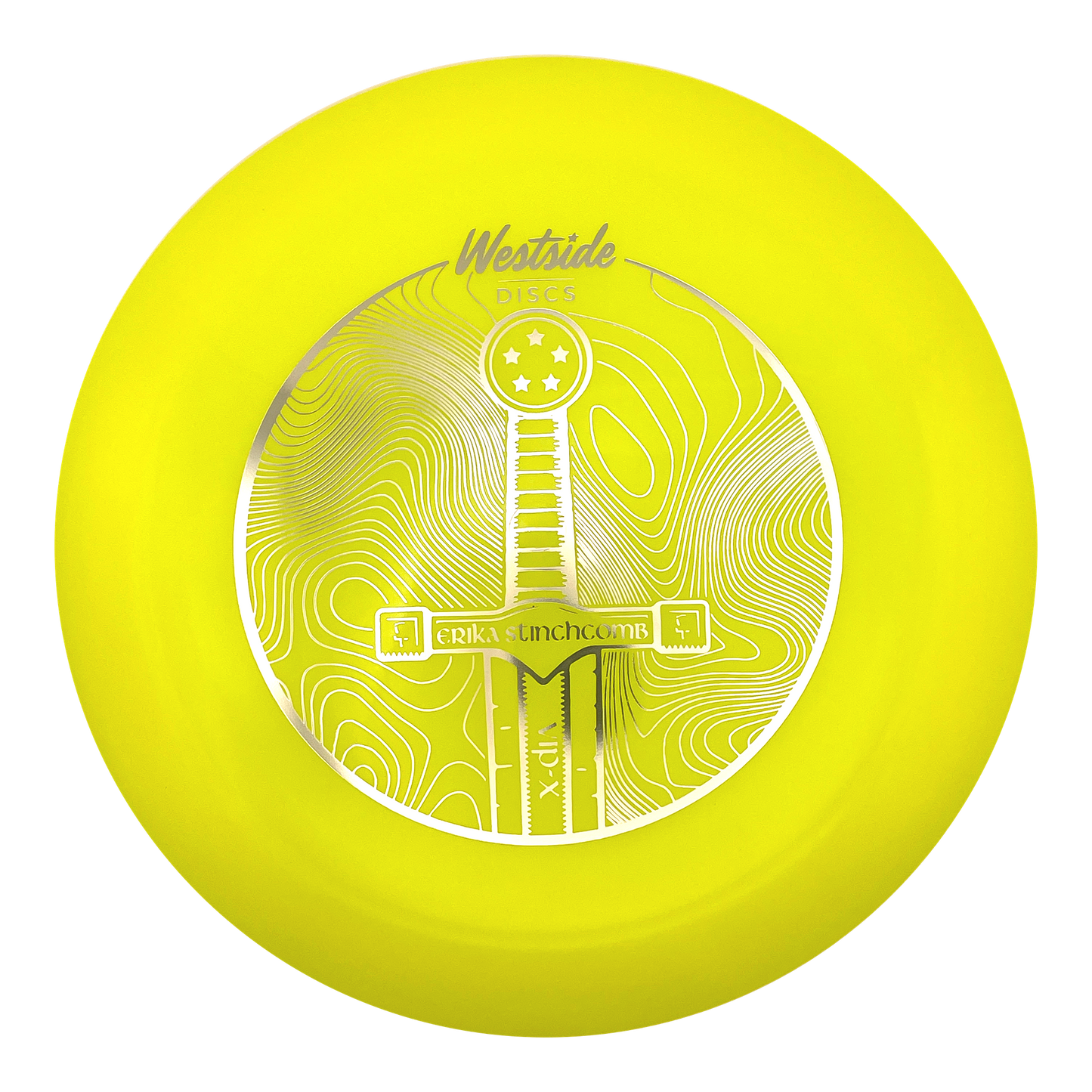 Westside Discs - VIP-X - Sword Erika Stinchcomb Team Series - Yellow
