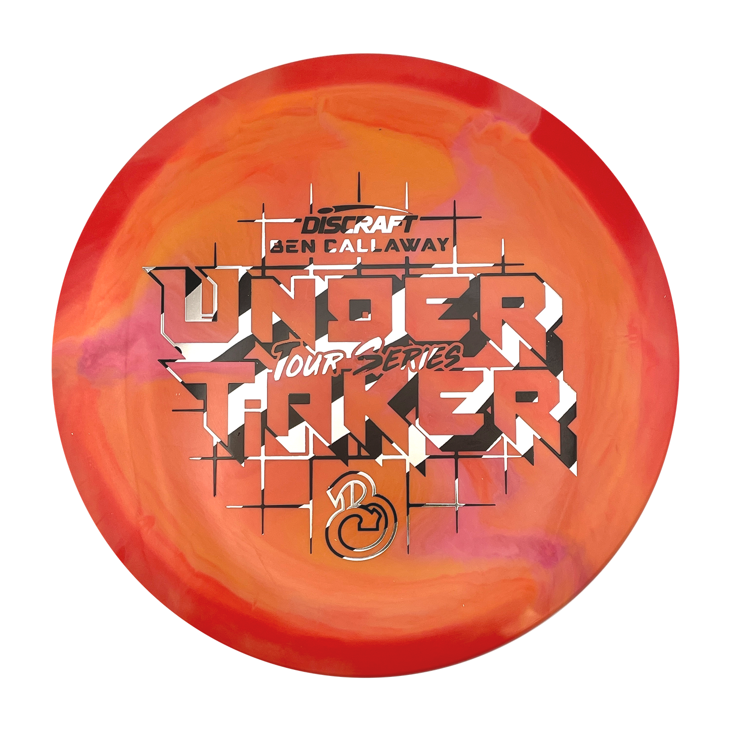 Discraft Undertaker - Ben Callaway Tour Series - ESP Line - Swirly Dark Pink
